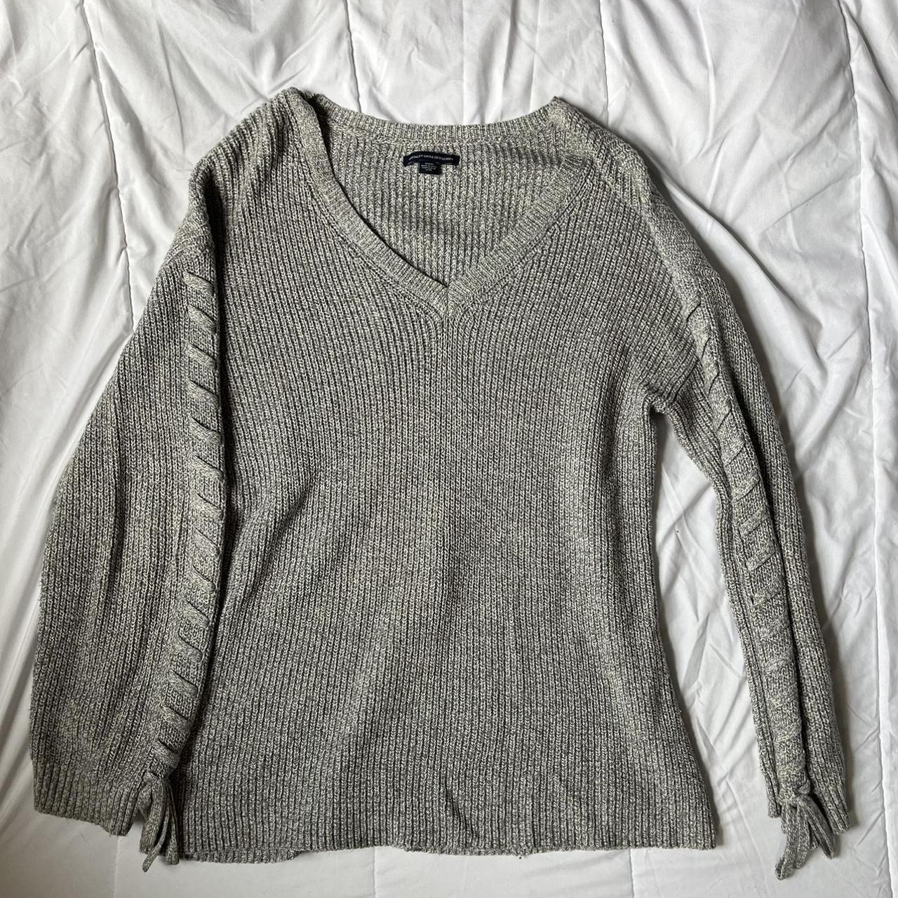 American Eagle Grey Sweater - size M. Absolutely... - Depop