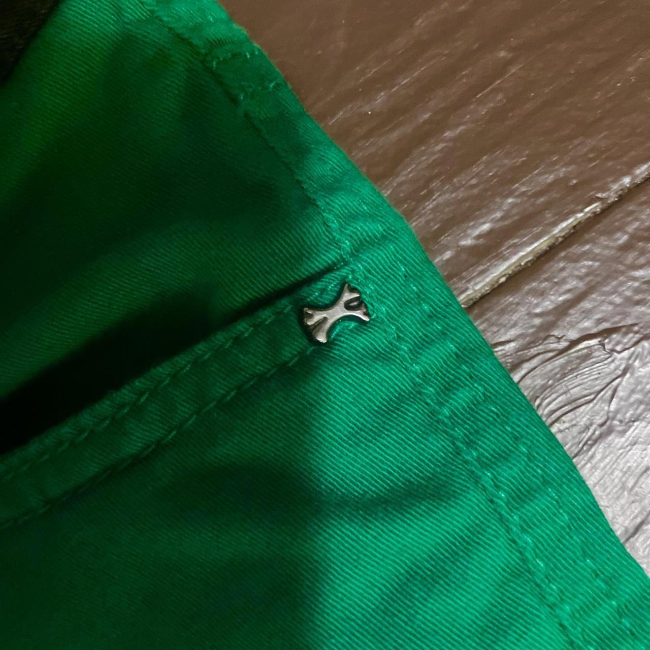 half green half black skinny jeans Low rise 2012... Depop