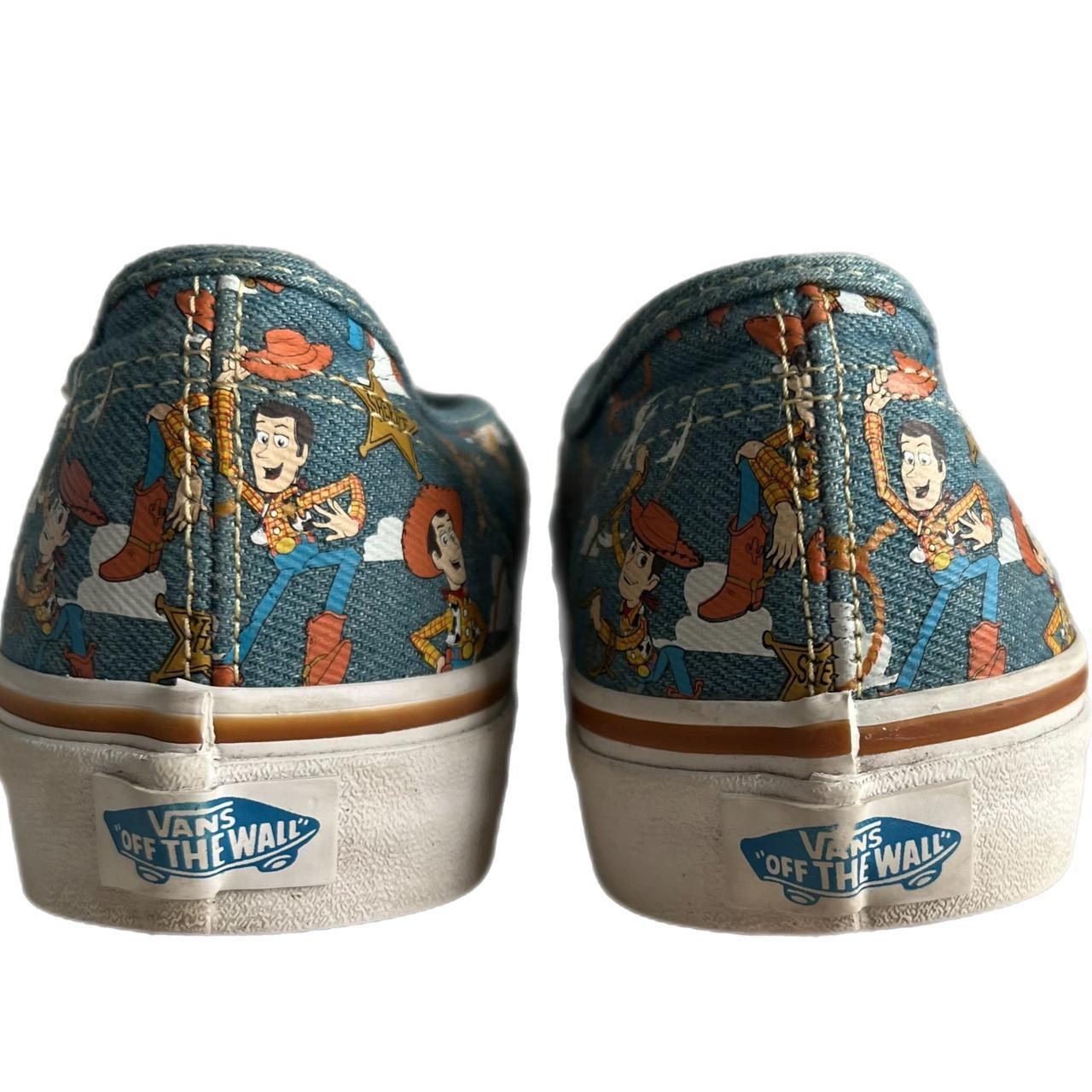 Toy story vans womens best sale size 8