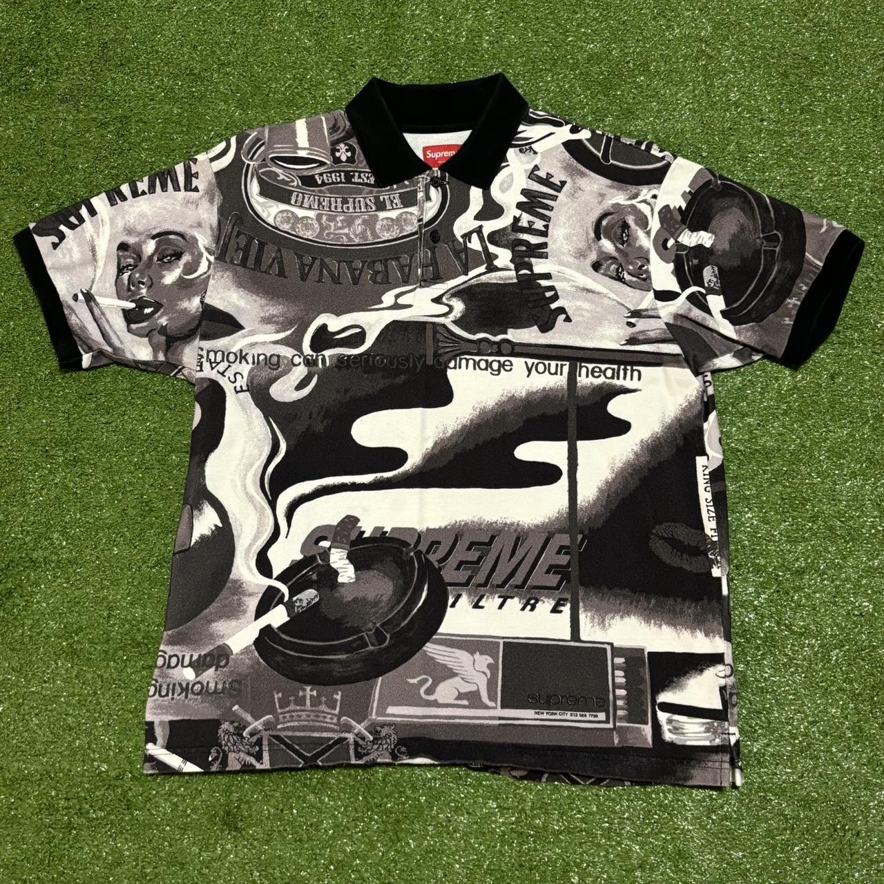 Supreme Radial Embroidered Loose Fit Jean 'Black' | Depop