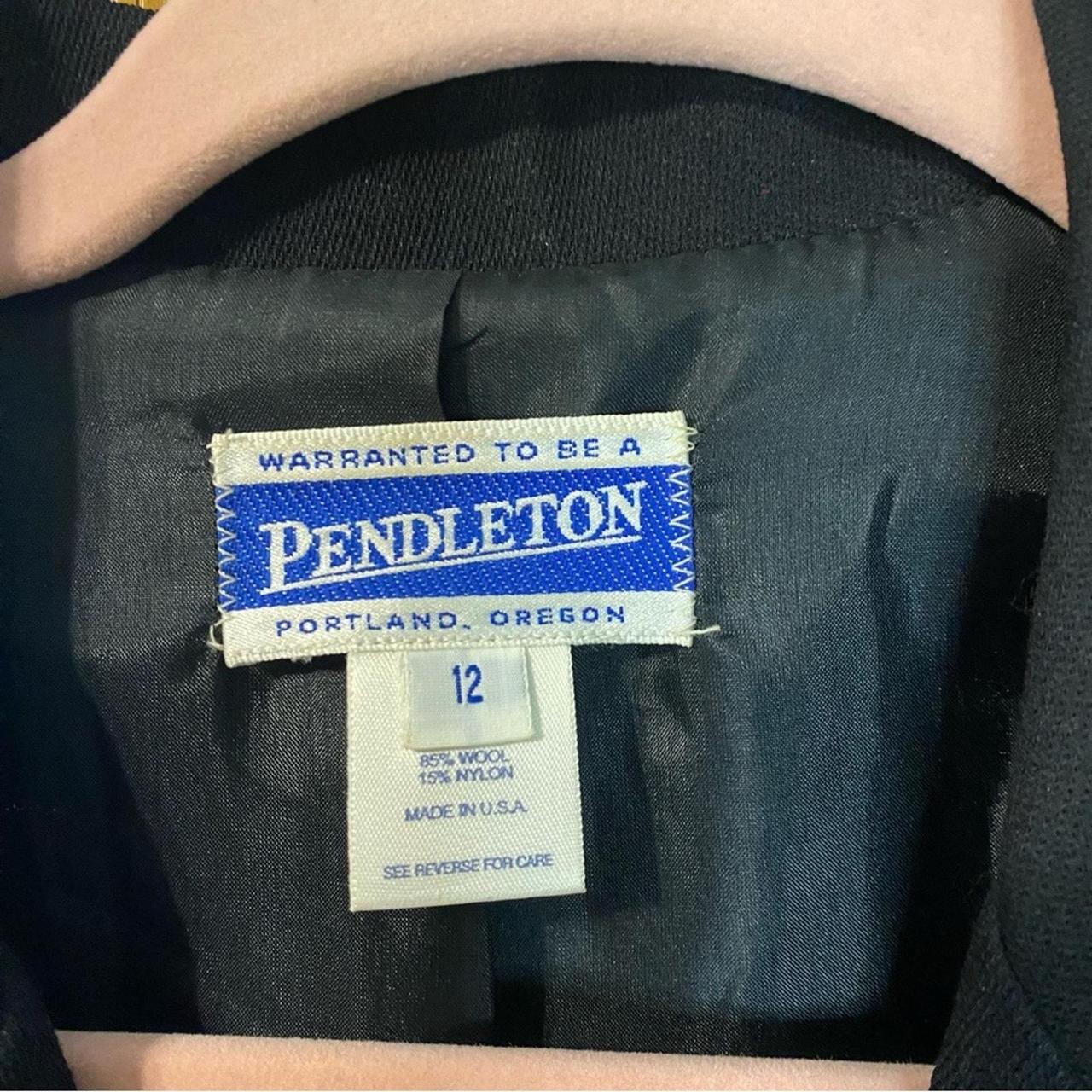 Pendleton Women's Jacket - Black - 12 – Elevate y… - image 4