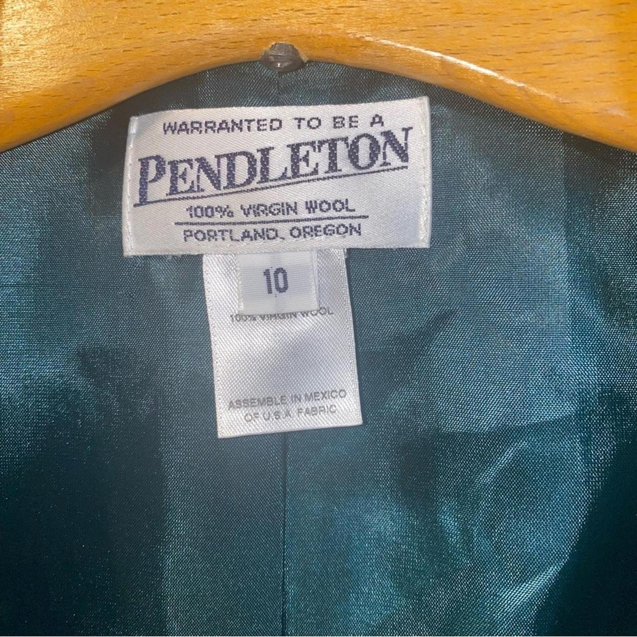 Pendleton Women's Jacket - Green - 10 – Elevate y… - image 3