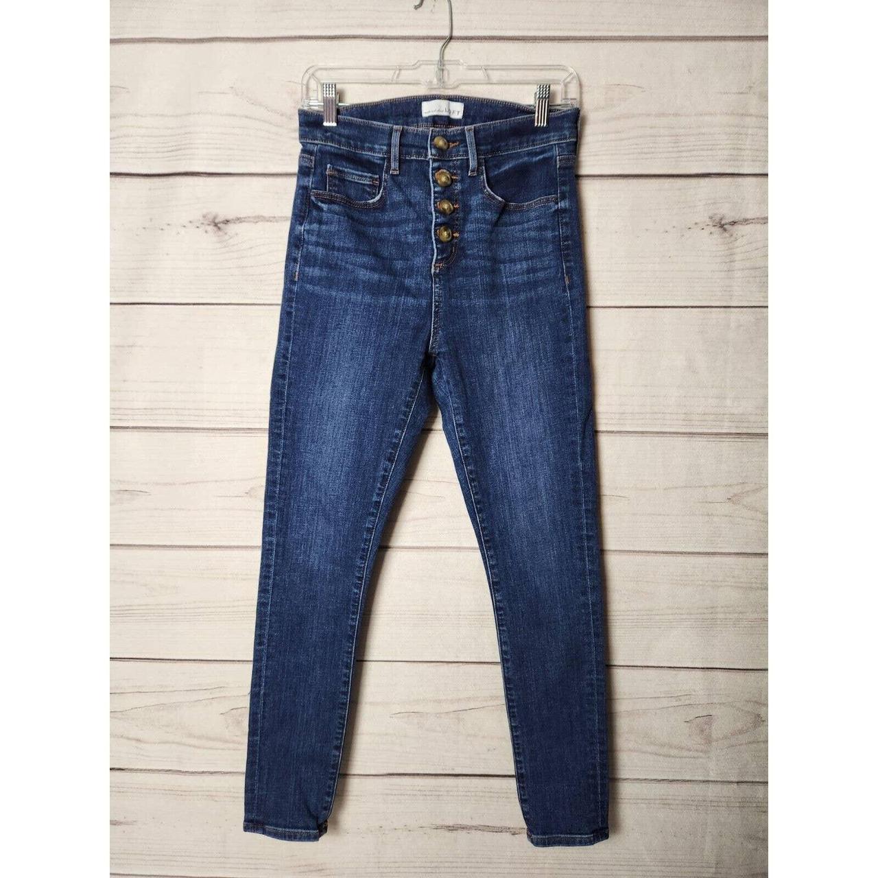 Loft button hot sale fly jeans