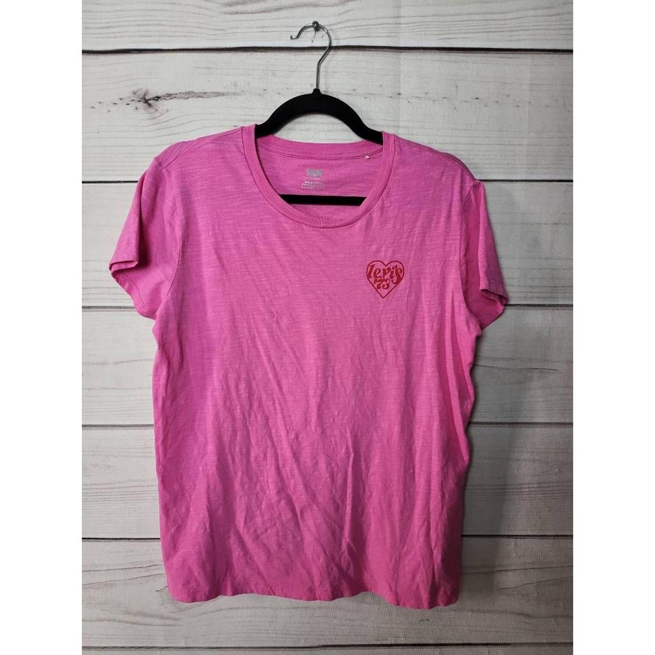 Levis t shirt outlet rosa