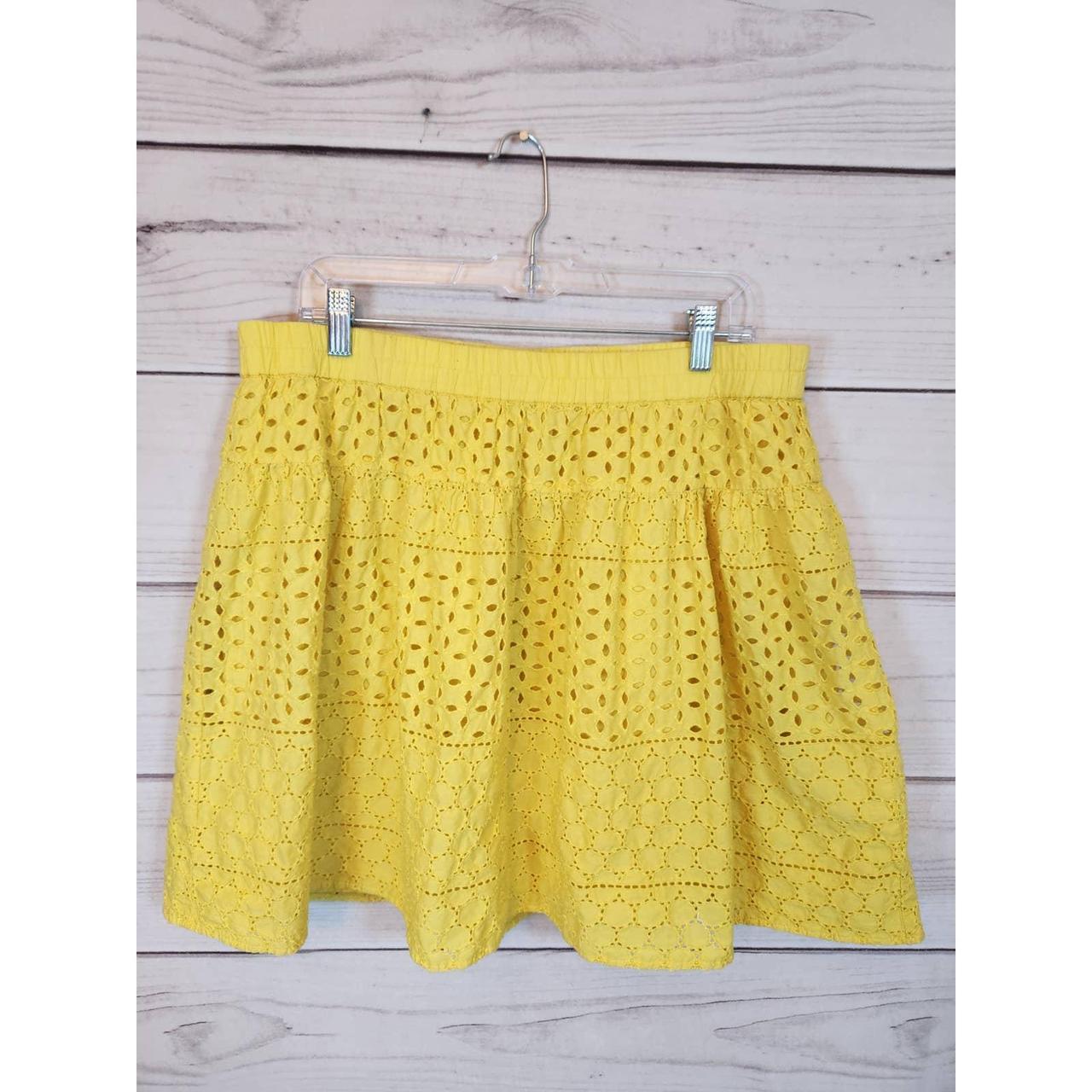 Old navy yellow skirt sale