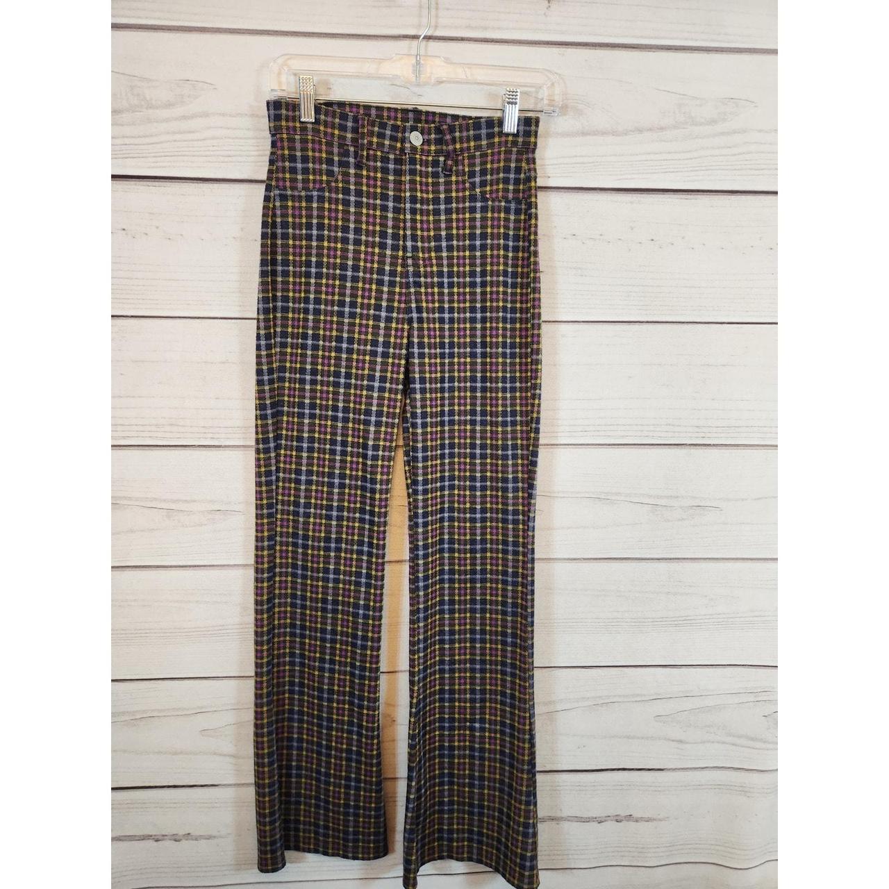 American eagle outfitters plaid pants deals