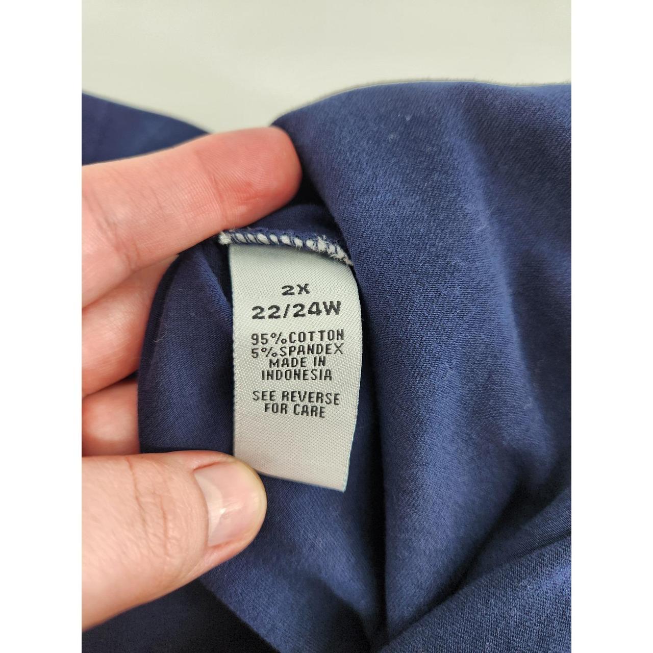 Catherines Women's Capri Pants - Blue - XXL – Cat… - image 4