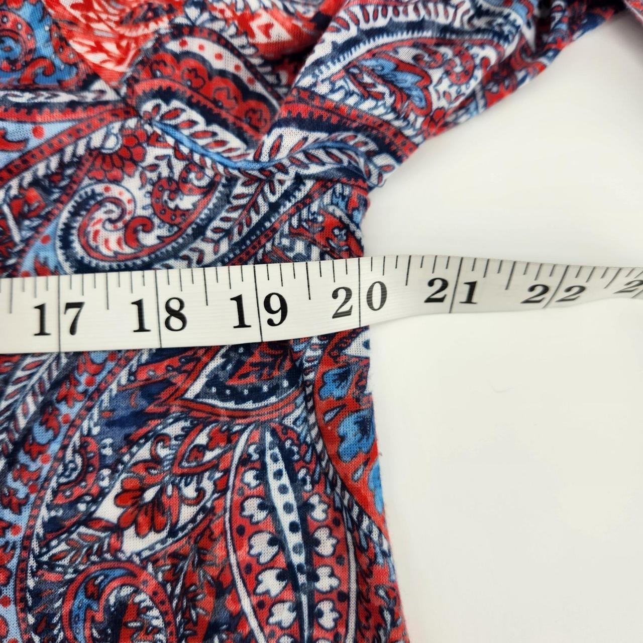 Ruby Rd. Women's Blouse - Red/Blue - M – Ruby Rd.… - image 4