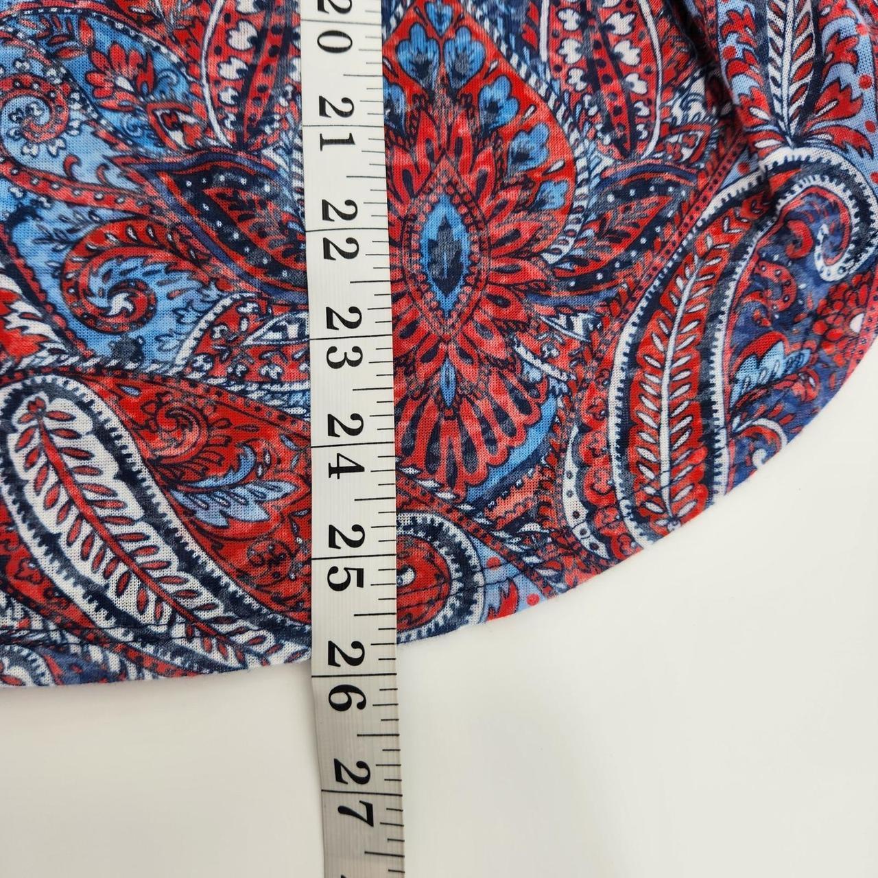 Ruby Rd. Women's Blouse - Red/Blue - M – Ruby Rd.… - image 5