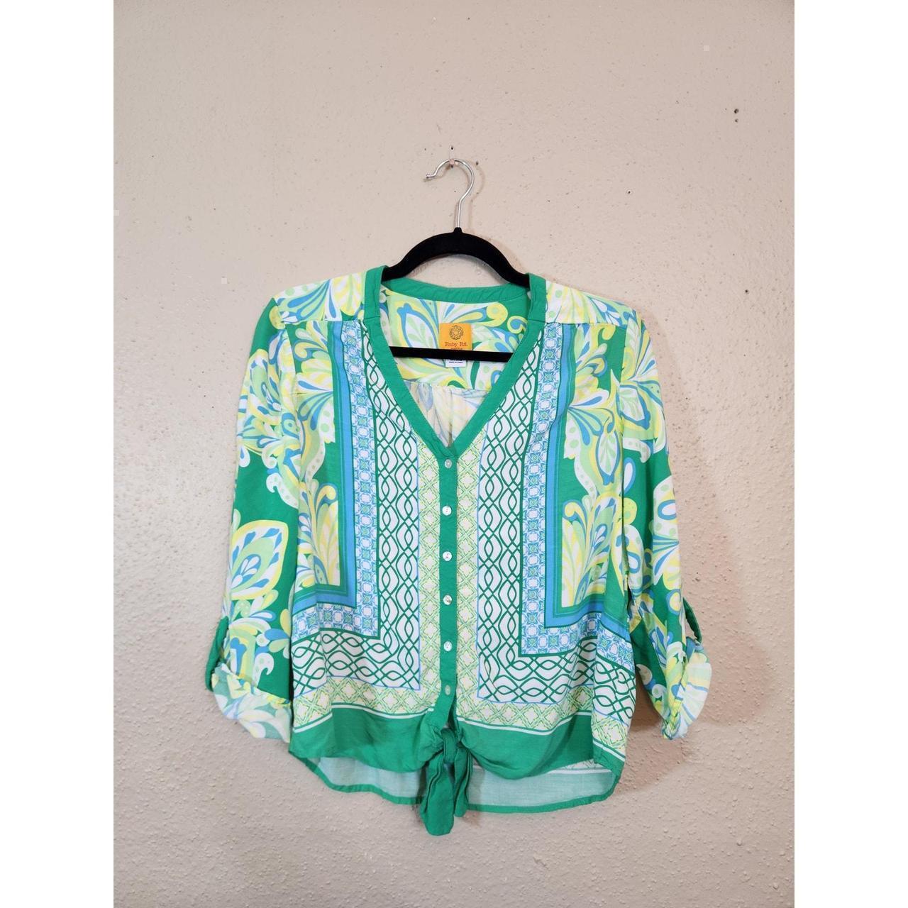 Ruby Rd. Women's Blouse - Green - M – Ruby Rd. Wo… - image 1