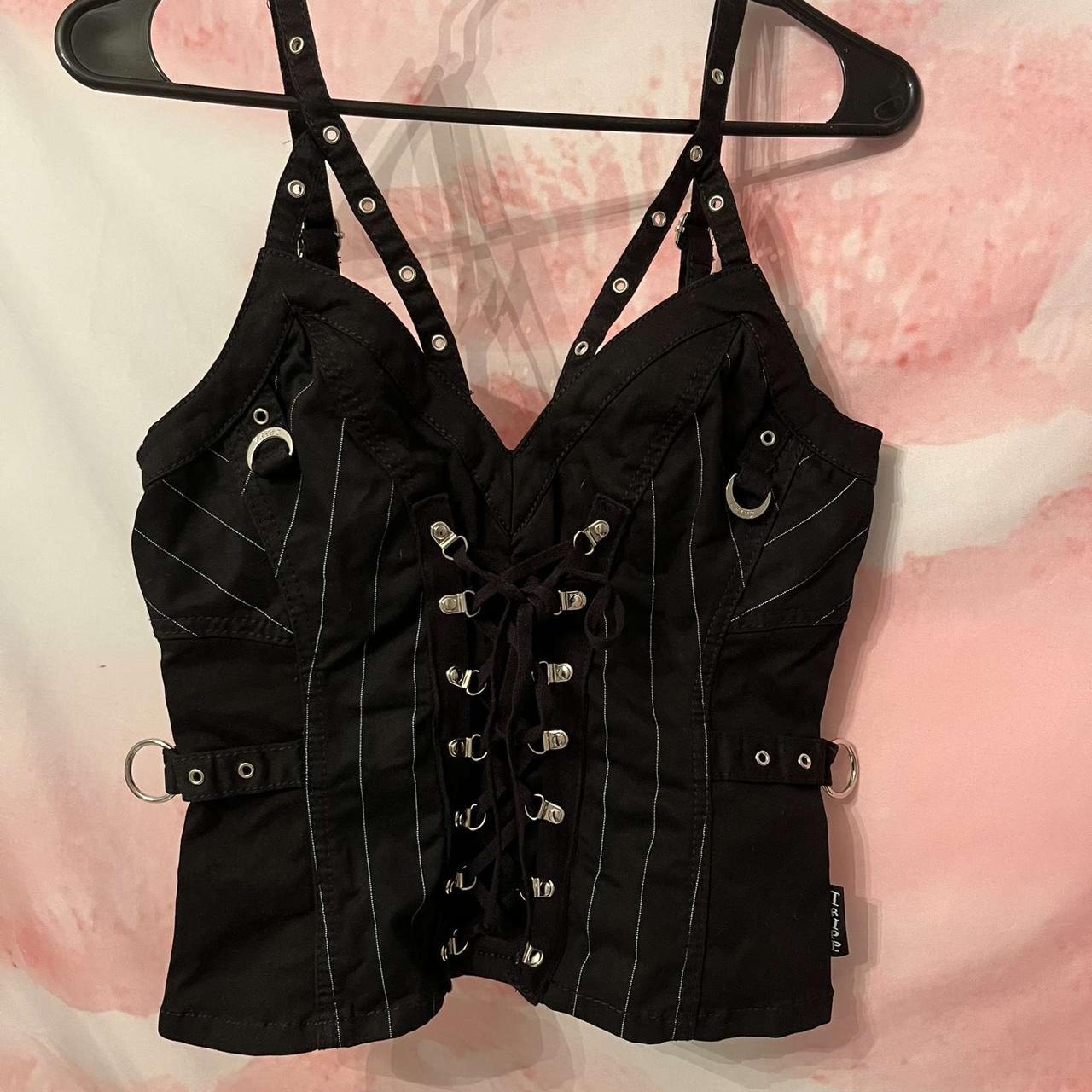 Tripp NYC Women's Black Corset | Depop