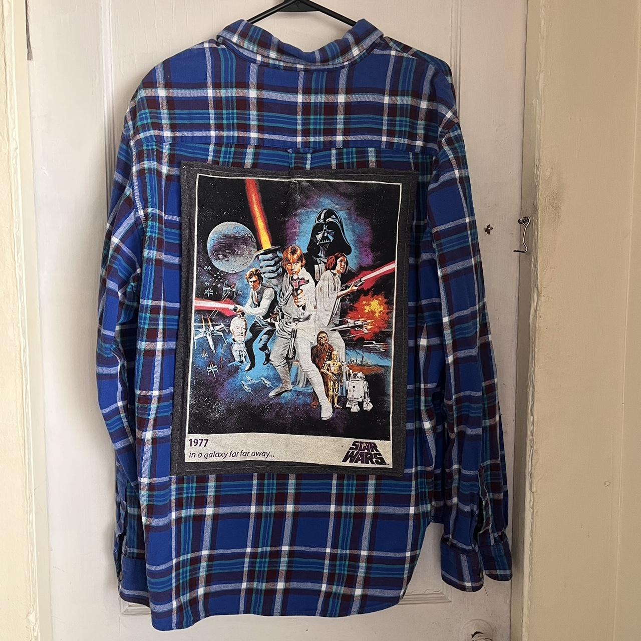 Star Wars flannel shirt outlet