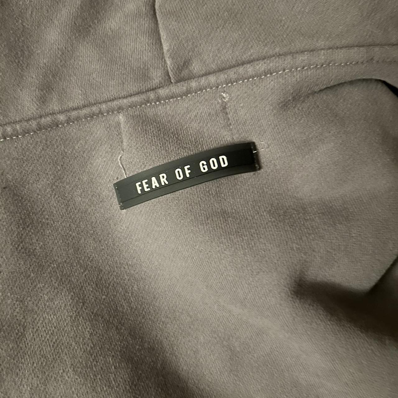 Fear Of God Essentials Zip Up Hoodie Thrifted. Worn... - Depop