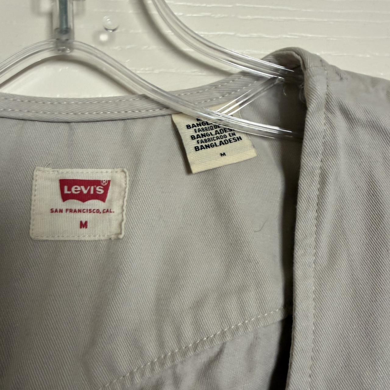 Levi's Men's Vest - Cream/Tan - M – Levi's light … - image 3