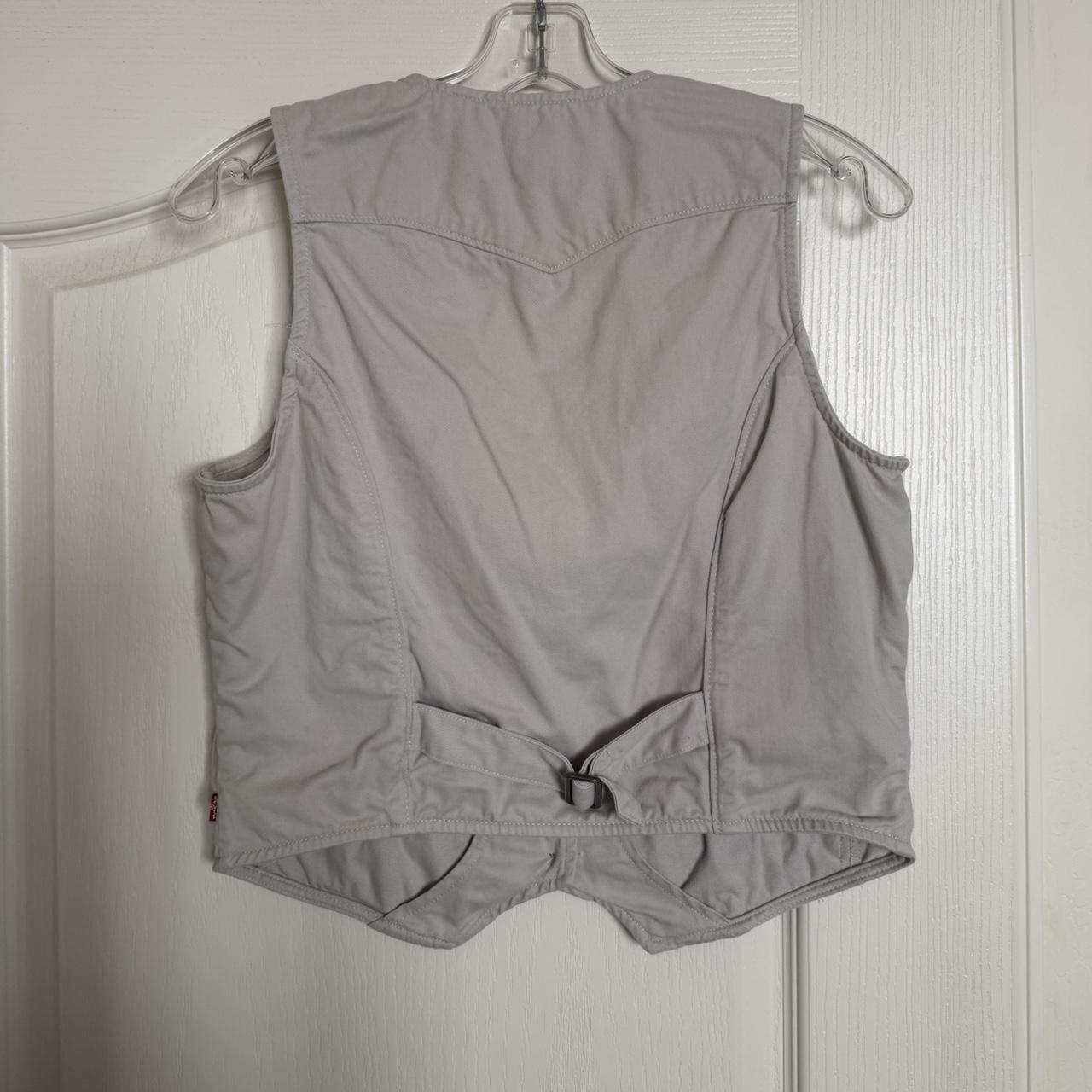 Levi's Men's Vest - Cream/Tan - M – Levi's light … - image 2