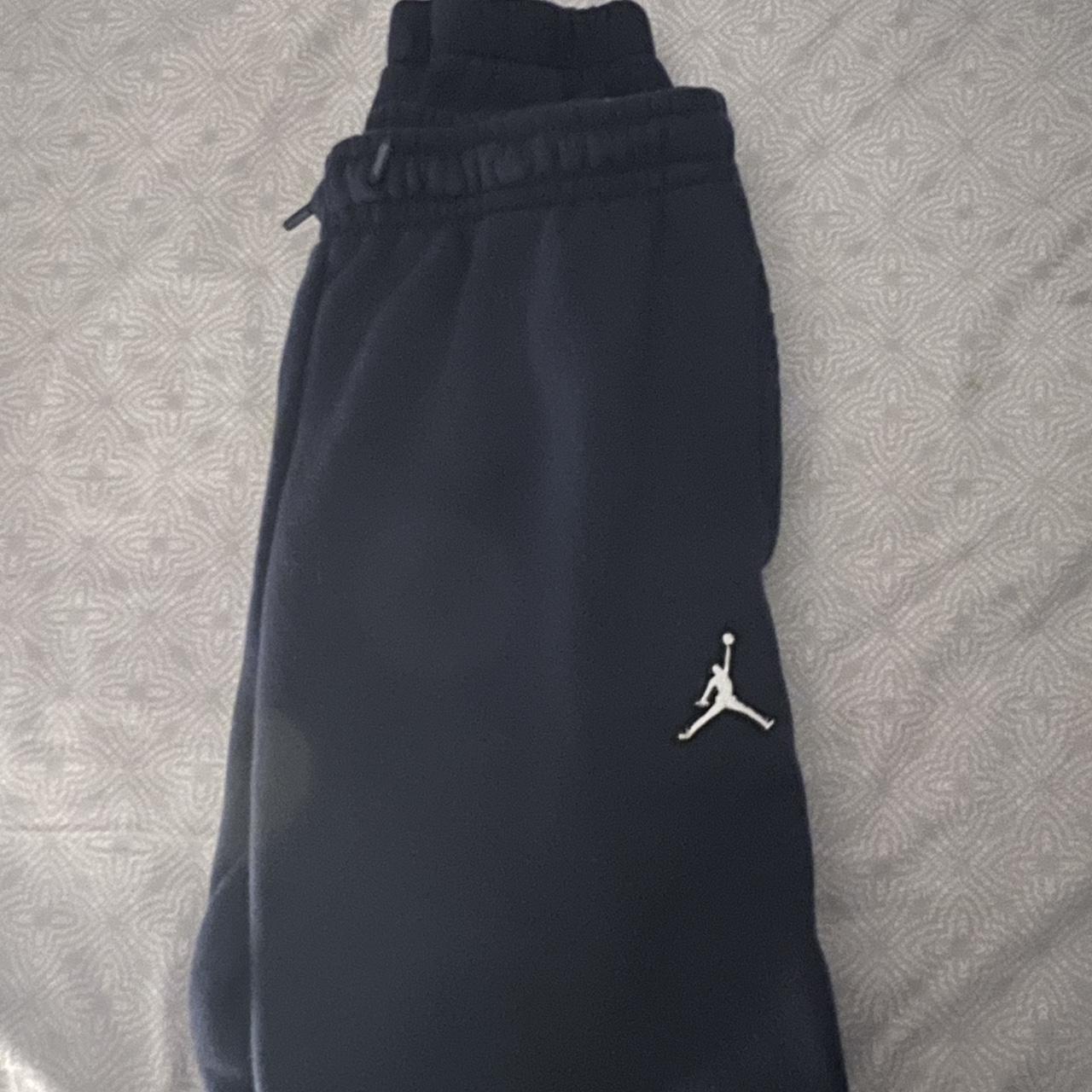 Navy Blue Jordan Sweats Men’s Size L Never Worn Depop