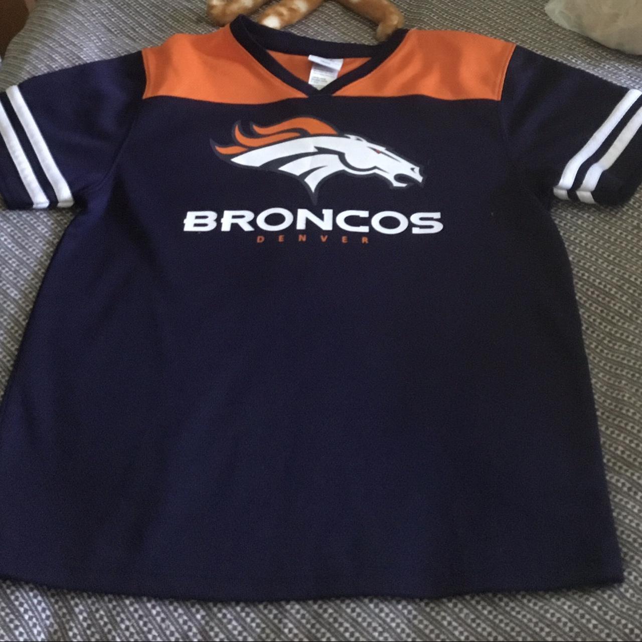 NFL JERSEY SIZE YOUTH XL 18-20 Denver Broncos NFL - Depop