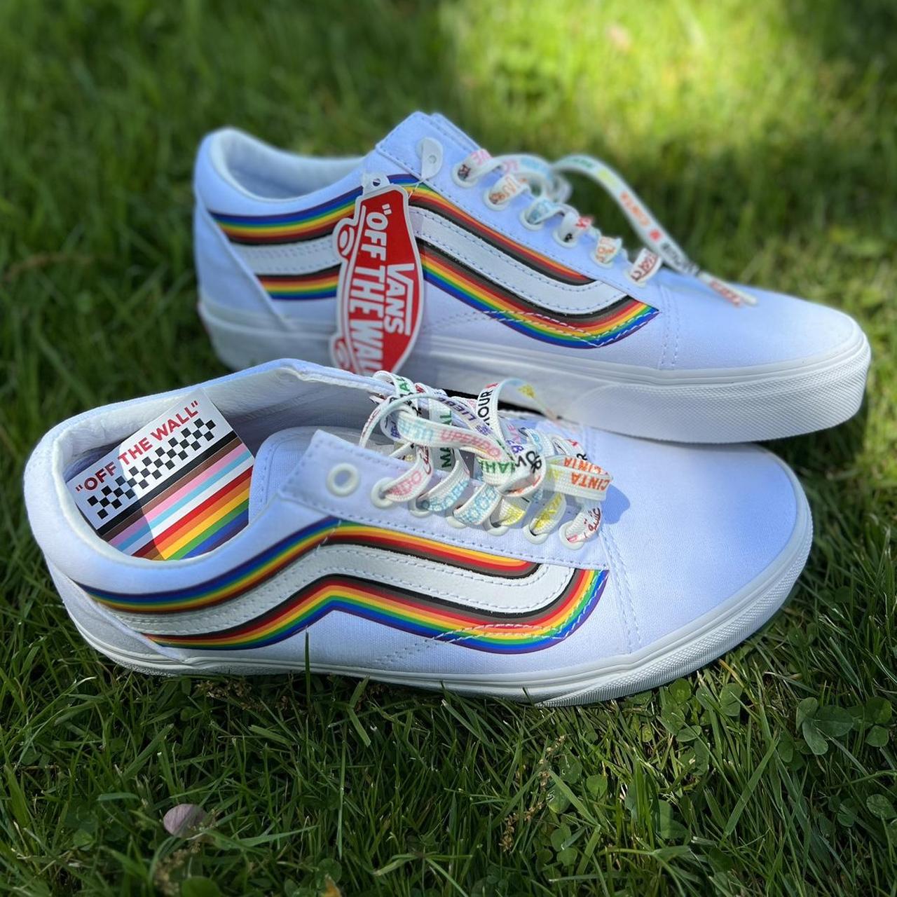 Vans pride hot sale rainbow