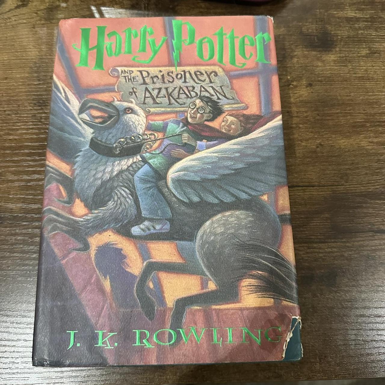 harry potter first book hard cover