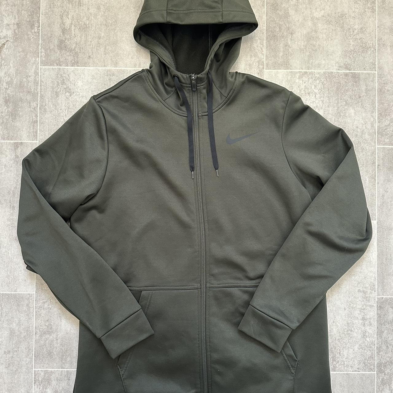 mens dark green nike hoodie