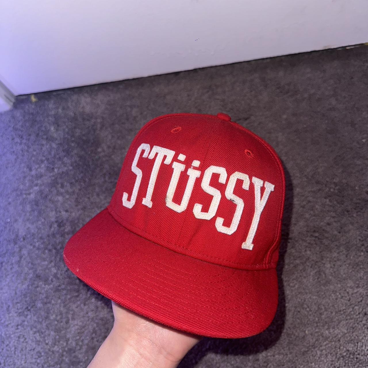 Stussy new era vintage hat size 7 3/8 (58.7cm) color... - Depop