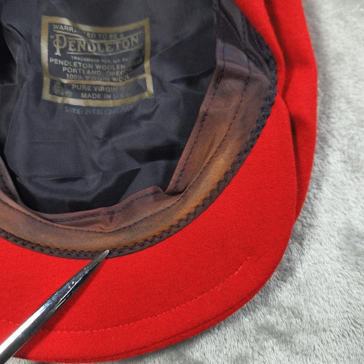 Pendleton Men's Hat - Red – Pendleton Flat Cap Me… - image 8