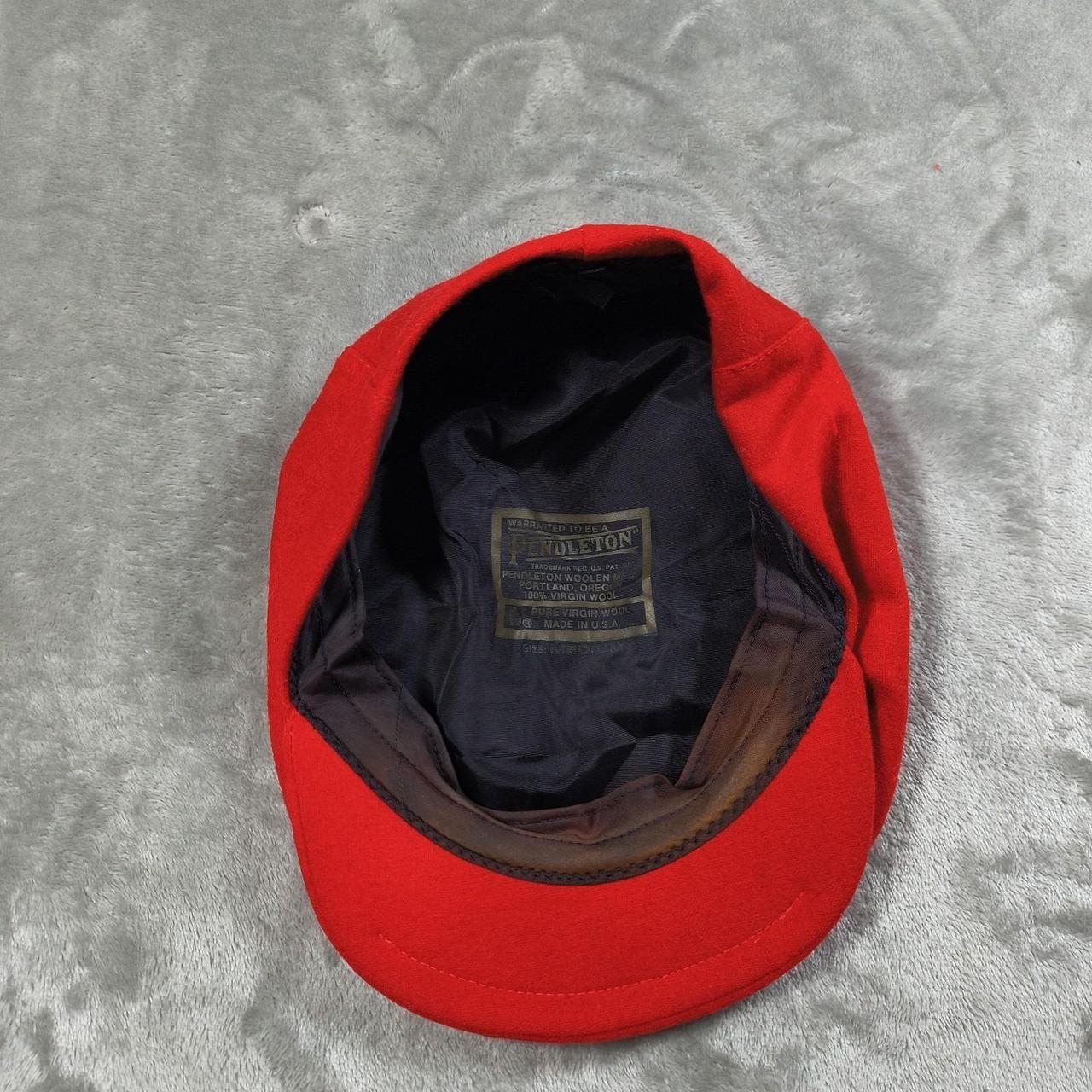 Pendleton Men's Hat - Red – Pendleton Flat Cap Me… - image 3