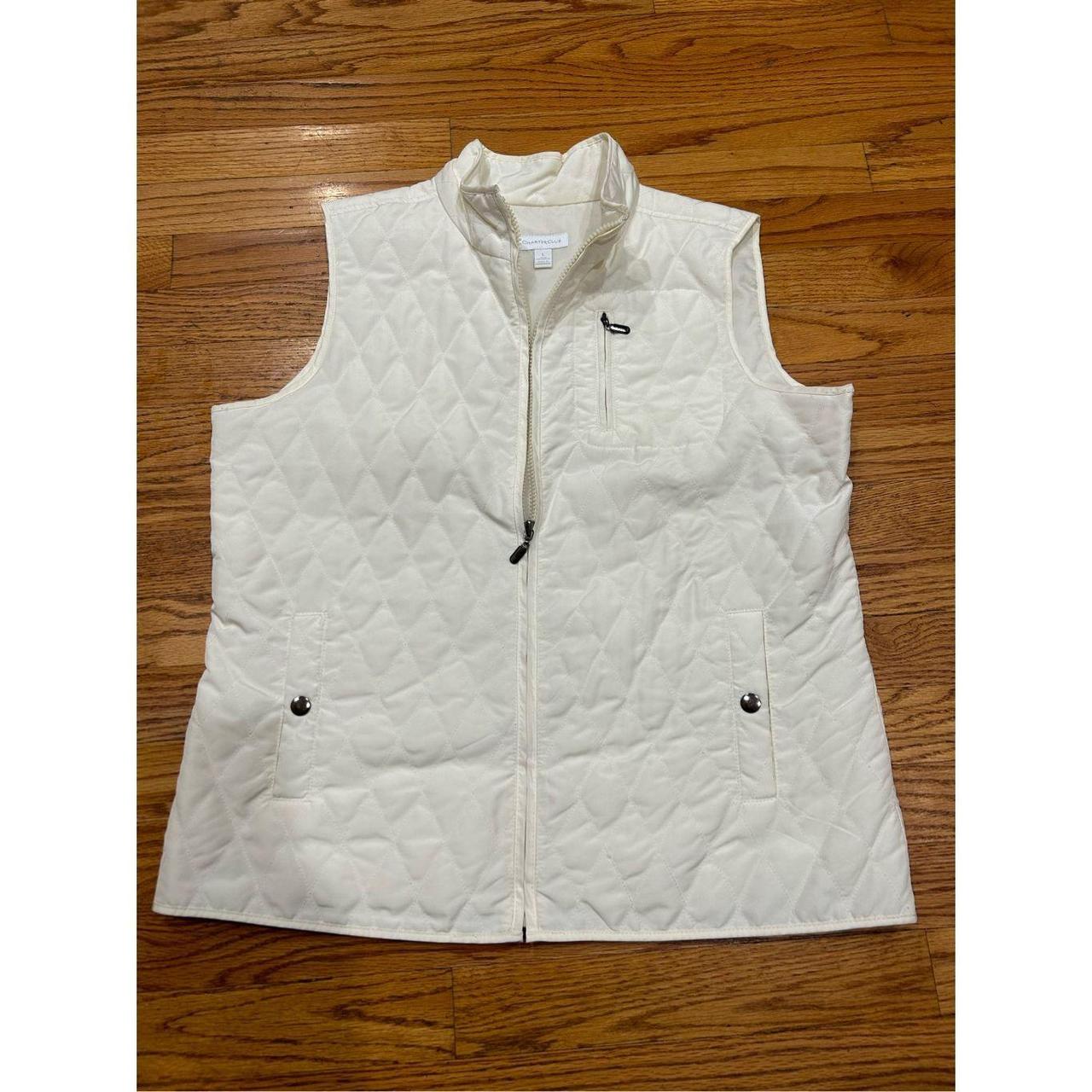 Charter club quilted on sale vest