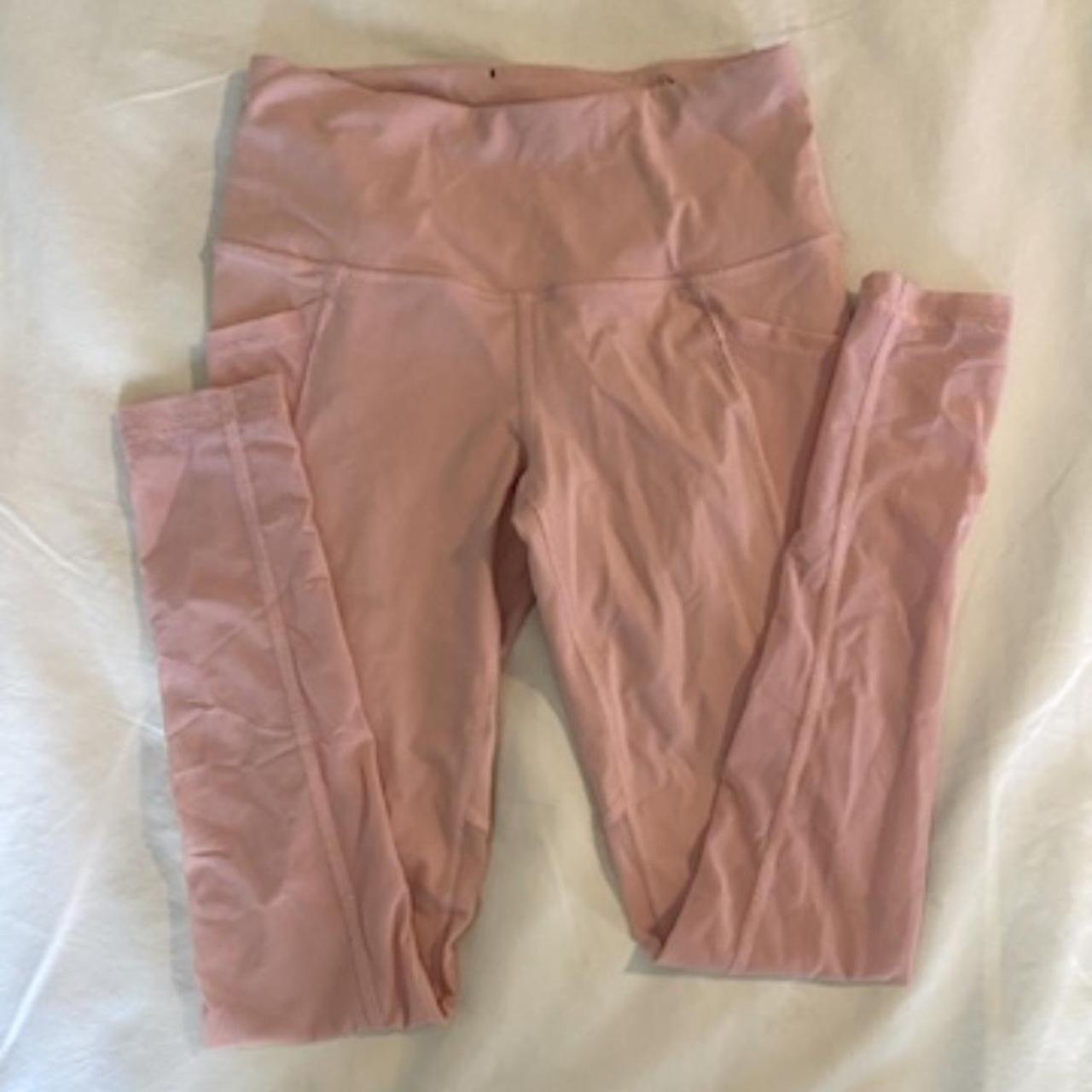 light pink victoria’s secret leggings! has pockets... Depop