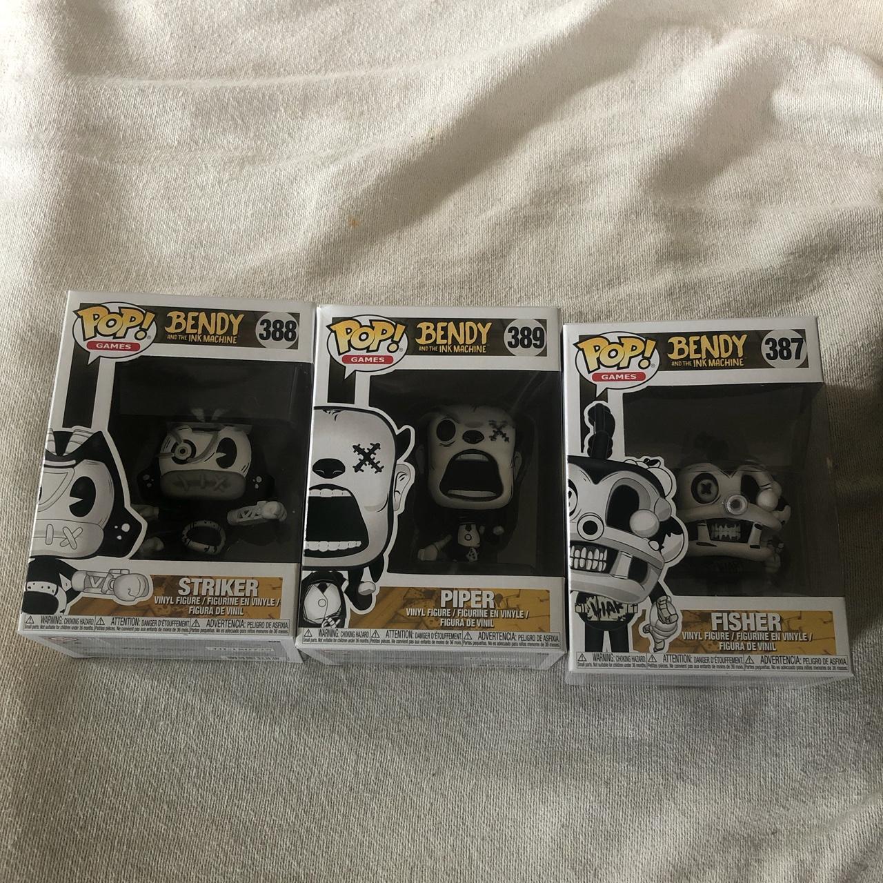 Bendy and the Ink Machine Trio Striker, Piper, and... - Depop