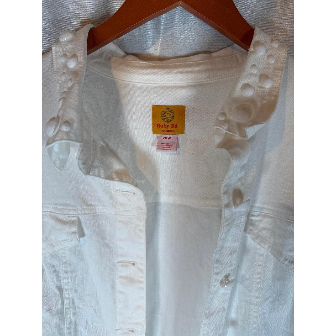 Ruby Rd. Women's Lightweight Jacket - White - 20 … - image 5