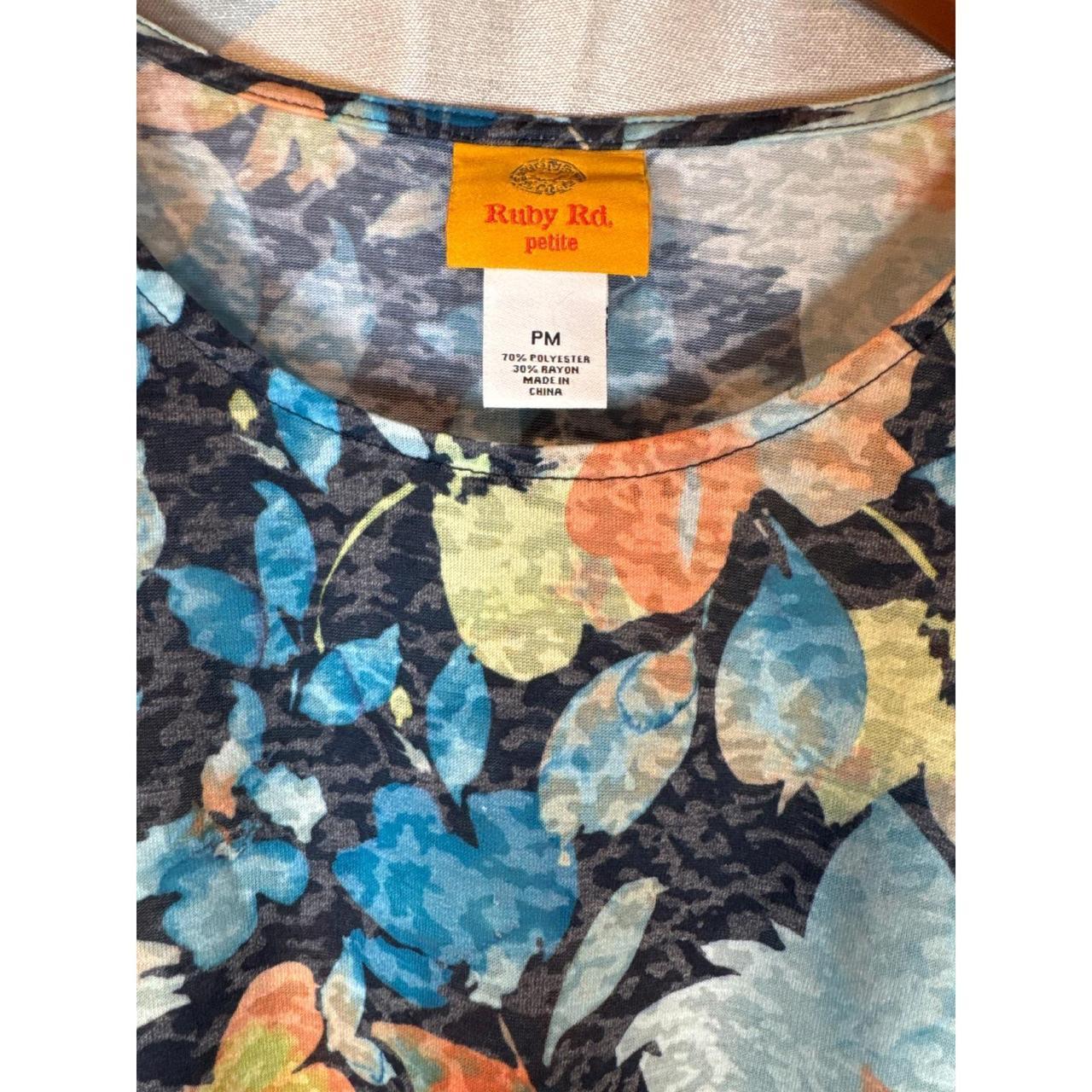 Ruby Rd. Women's Blouse - Multi/Blue - M – Ruby R… - image 4