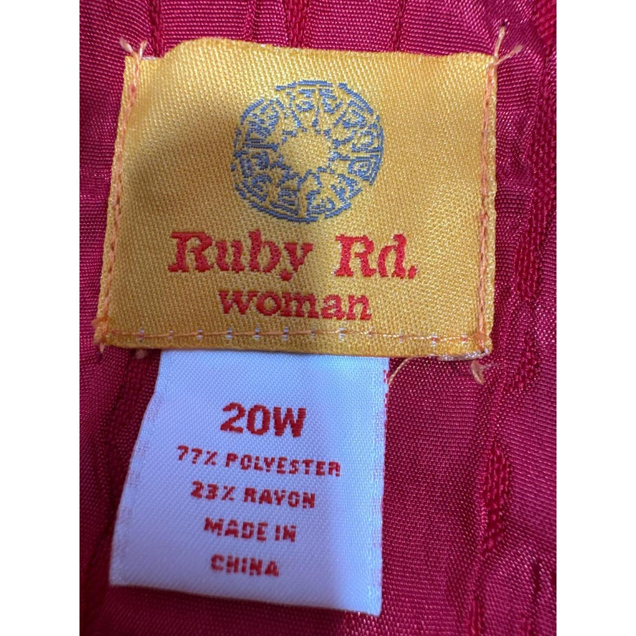 Ruby Rd. Women's Lightweight Jacket - Red - 20 – … - image 5