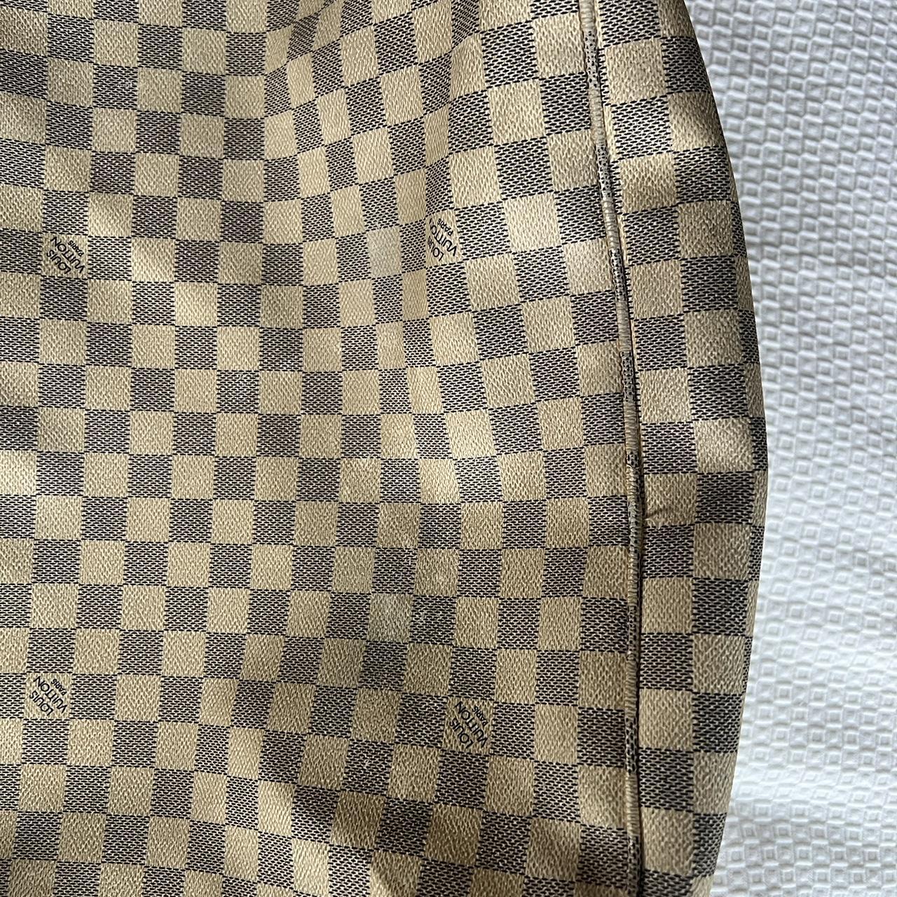 Louis Vuitton Damier Azur Canvas And Leather Trim - Depop