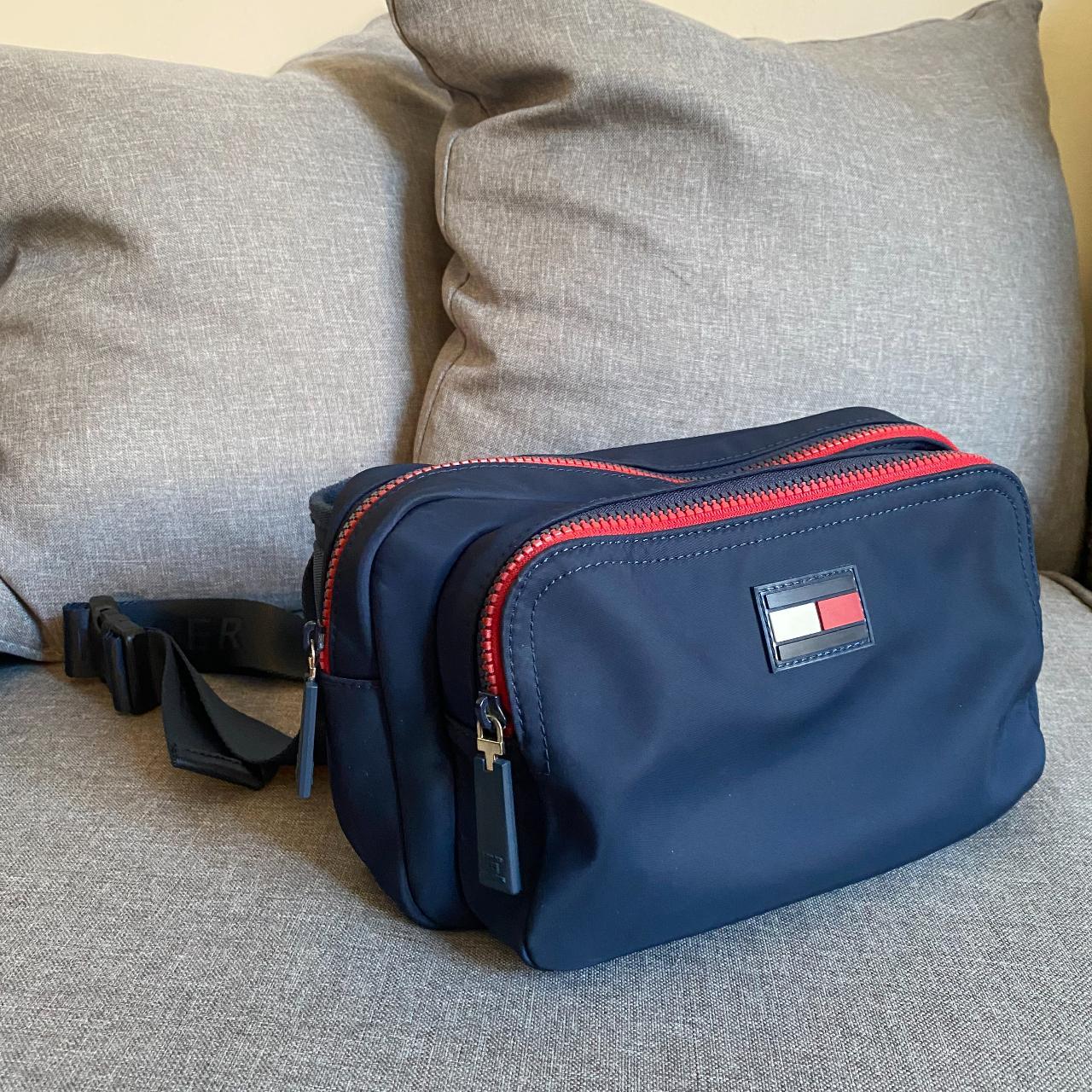 Tommy Hilfiger bum bag - like new Two pockets, one... - Depop