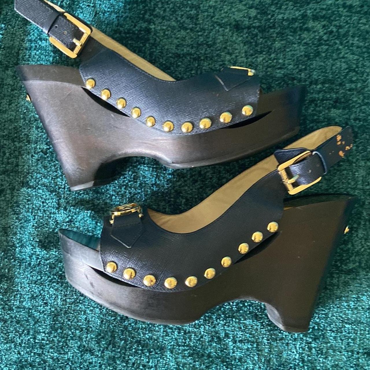 michael kors platform clogs
