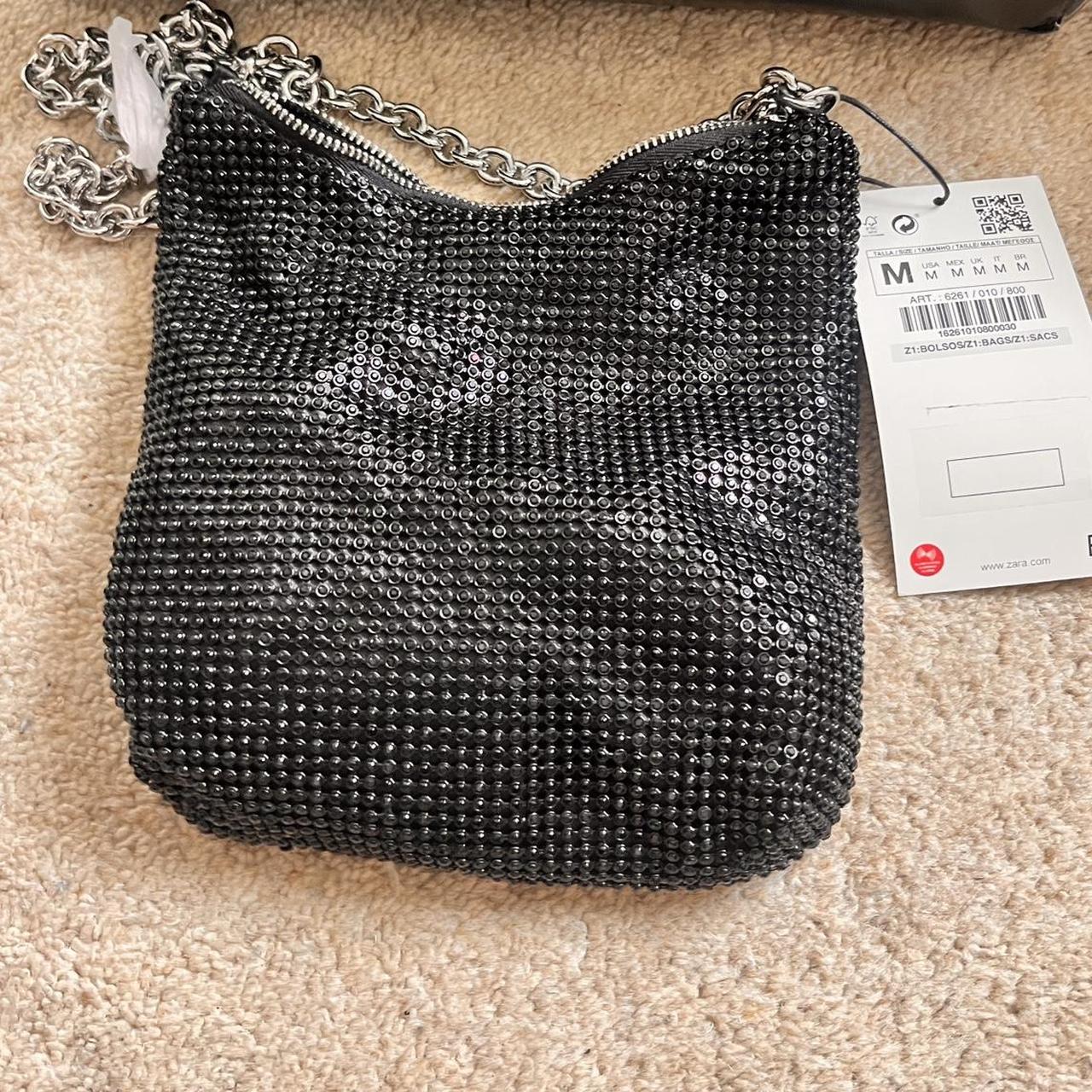 Zara chainmail bag sale