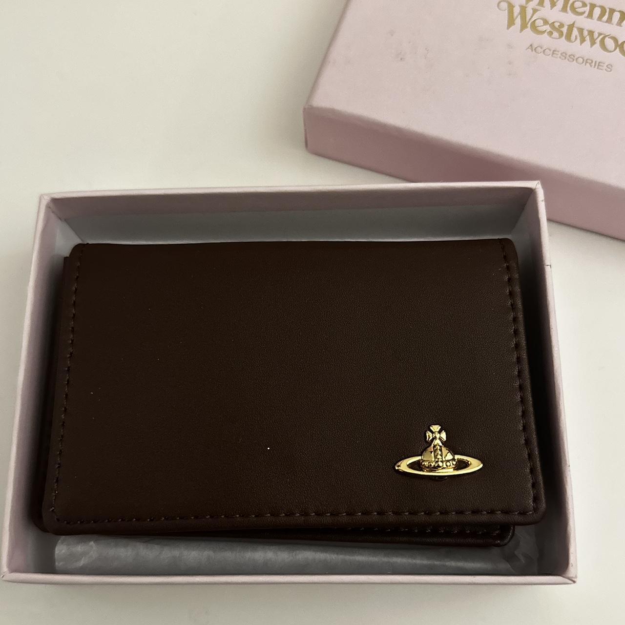 Brown Vivienne Westwood wallet / card holder Come w... - Depop