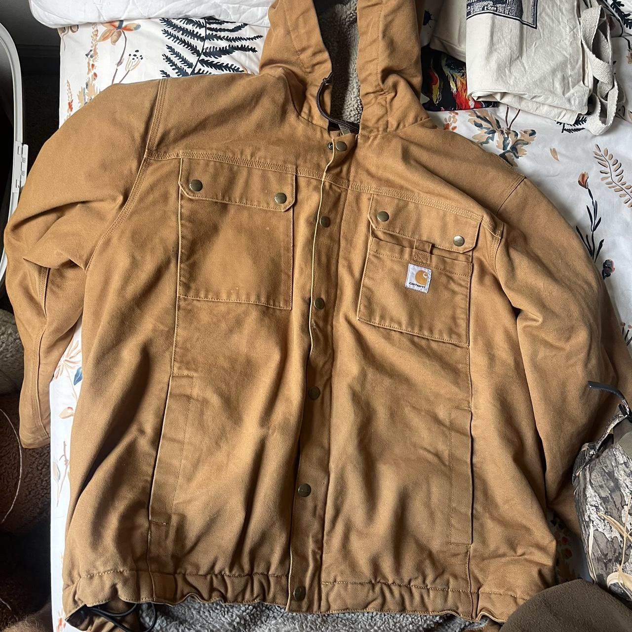 Carhartt jacket men's large best sale