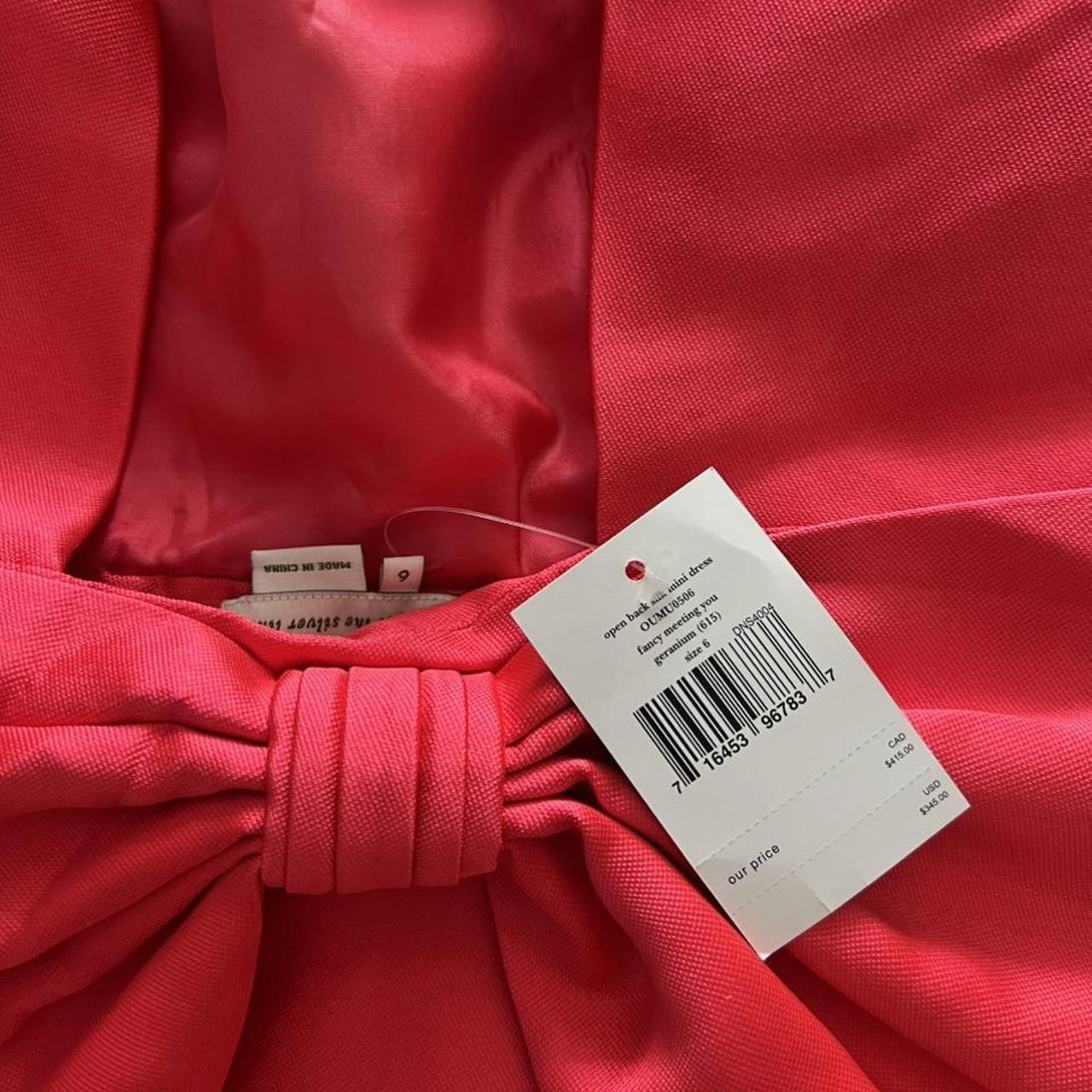 Silk mini dress Kate Spade Black size 10 US in Silk - 26130587