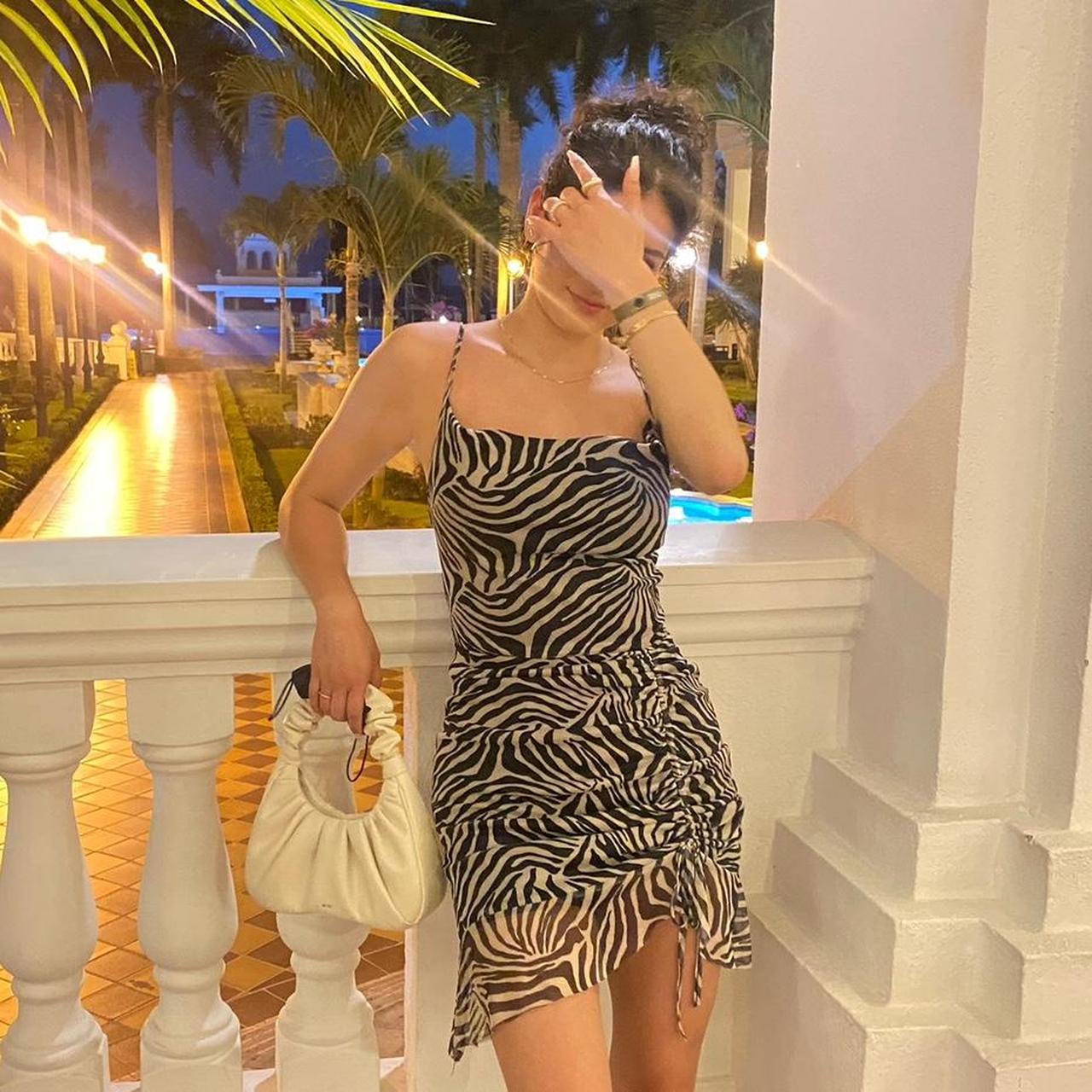 Only hot sale zebra dress