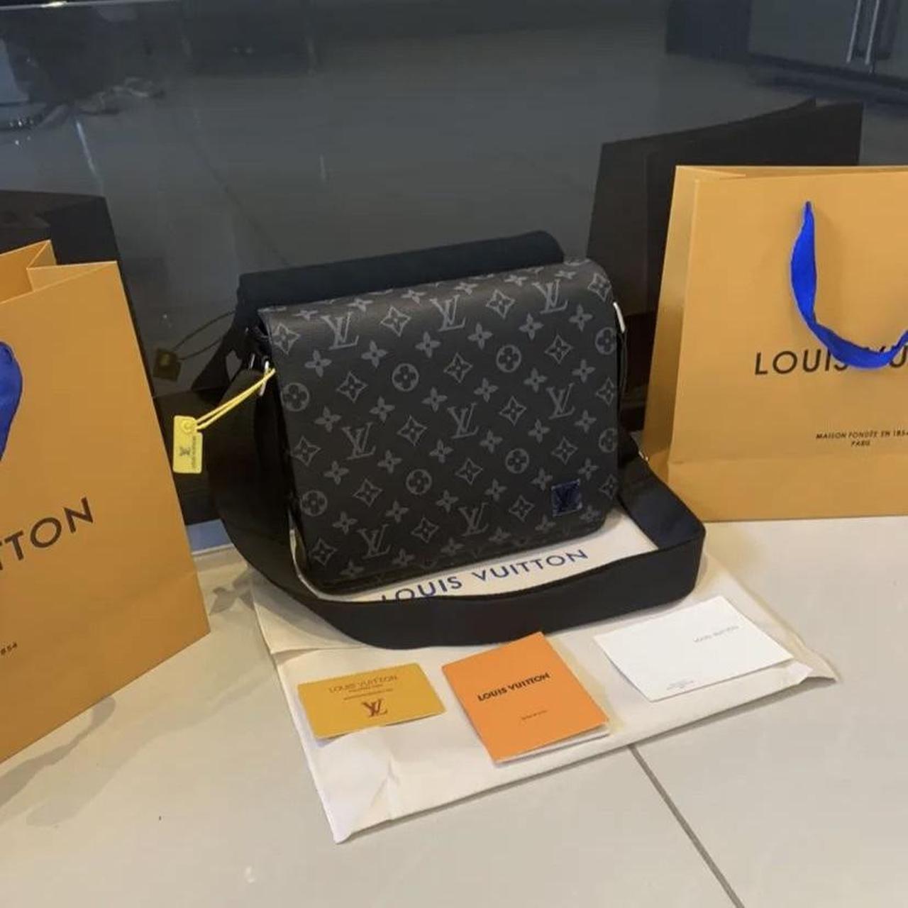 Louis Vuitton district pm messenger Comes with LV... - Depop