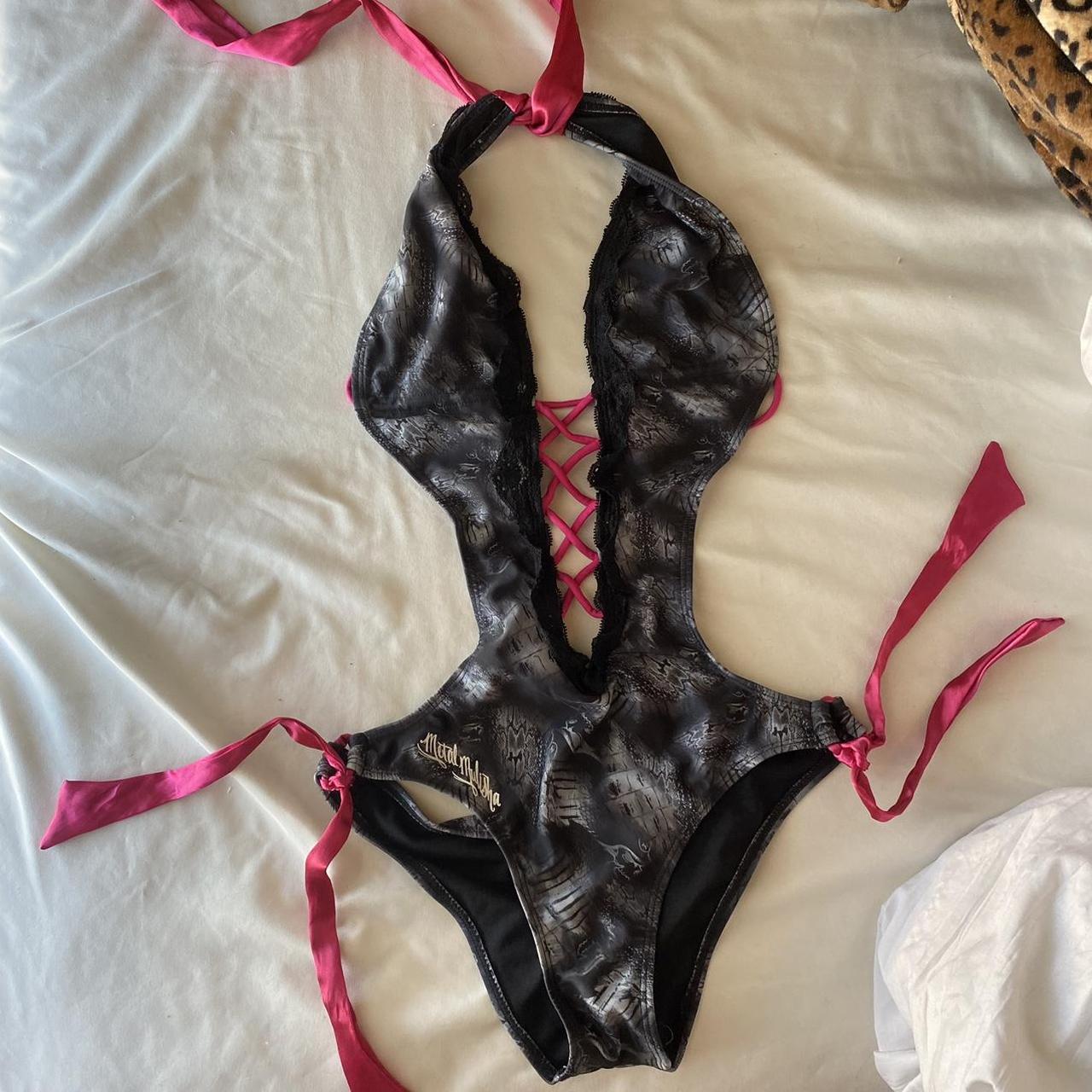 Womens Swimsuit One Piece Depop