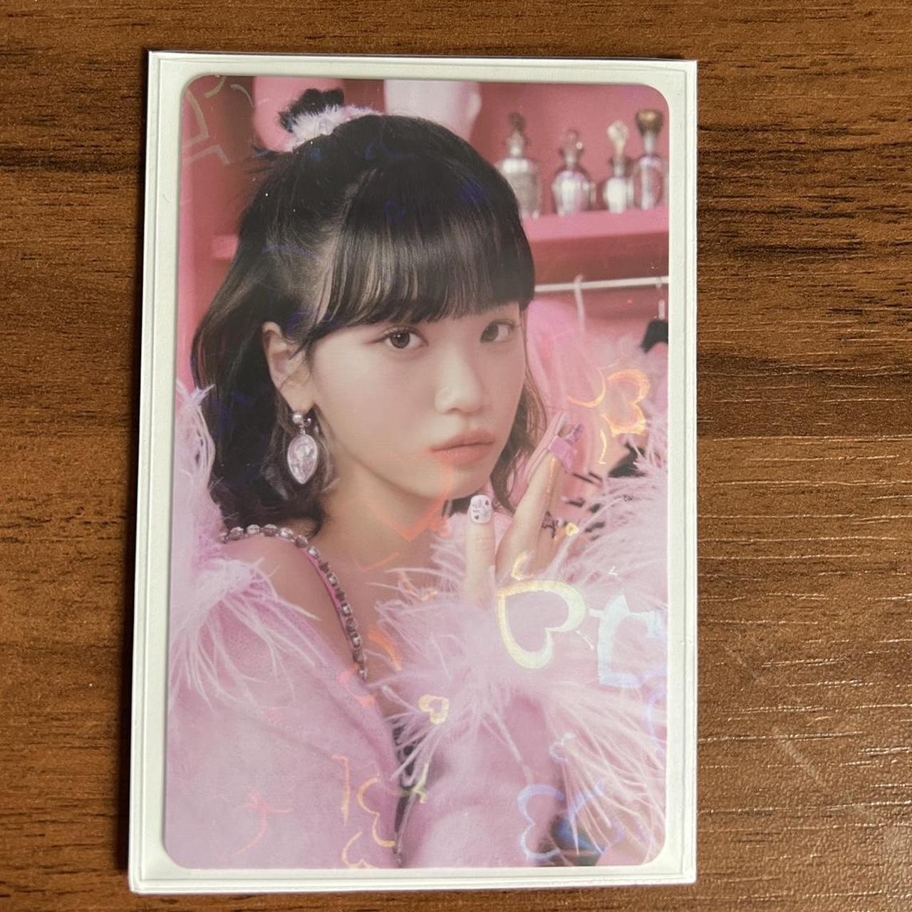 lesserafim photocard Chaewon Japanese official - Depop