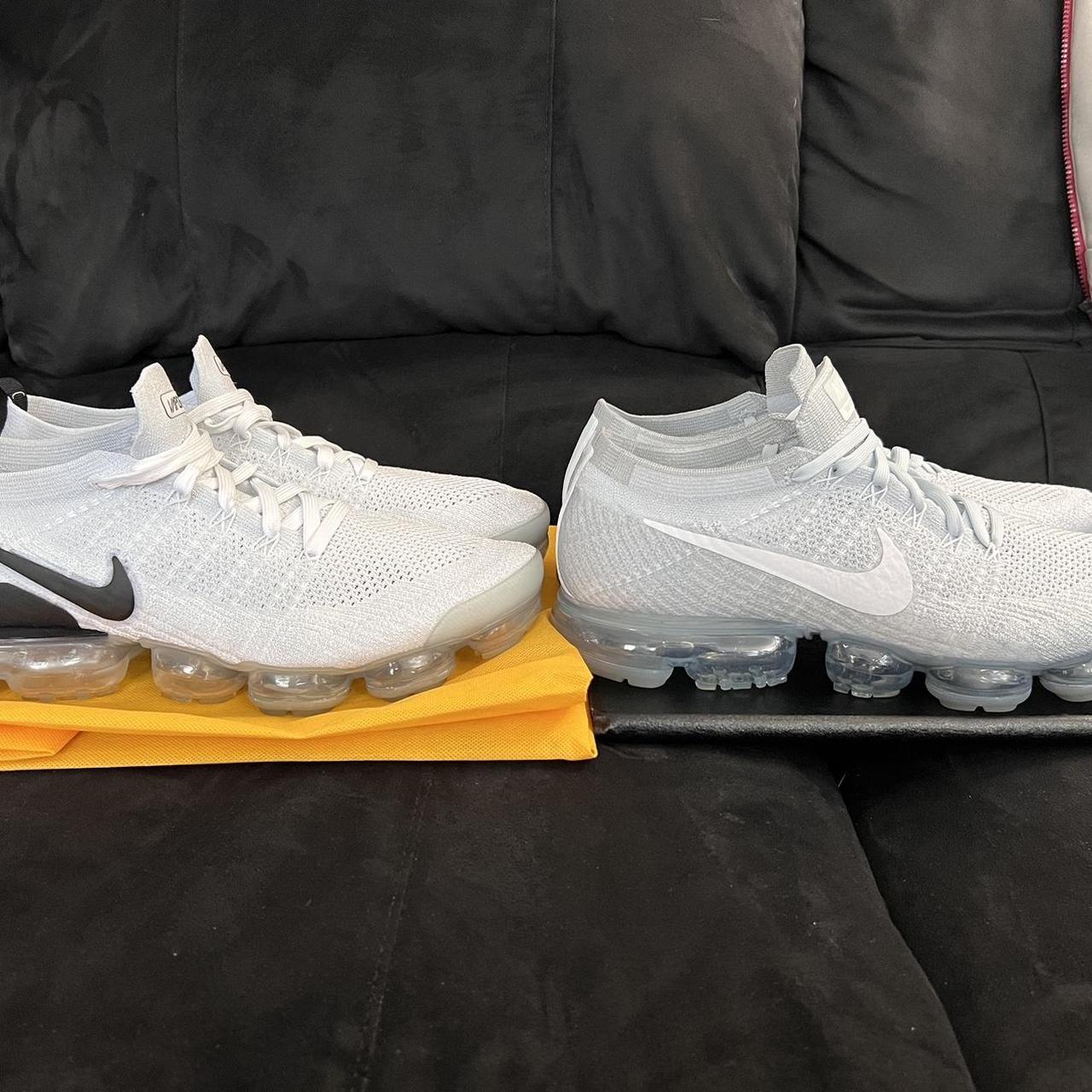 vapormax white vast grey