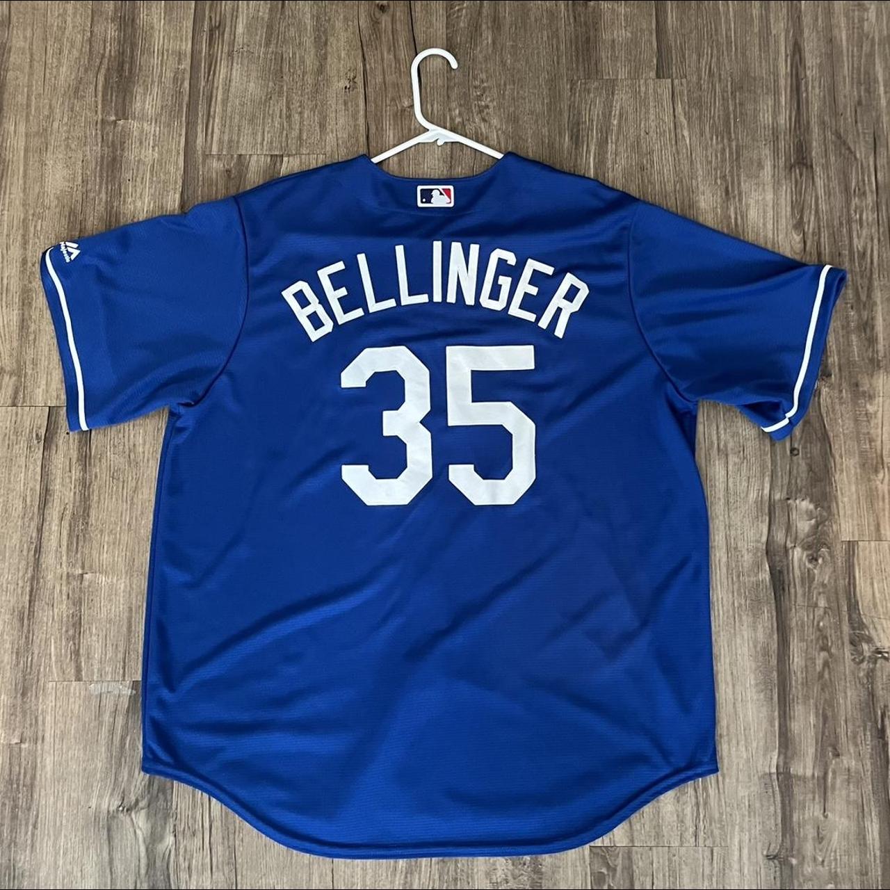 Authentic Majestic Cody Bellinger Dodgers Jersey - Depop