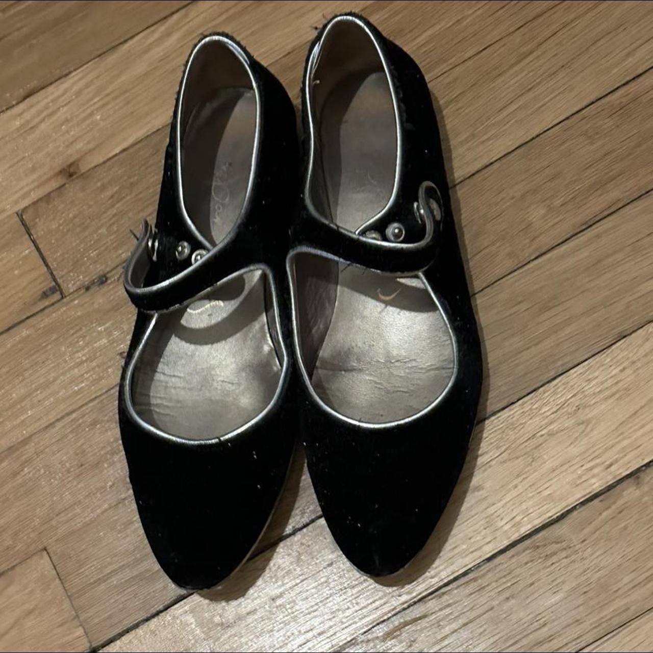 & Other Stories Women's Black and Silver Ballet-shoes (2)