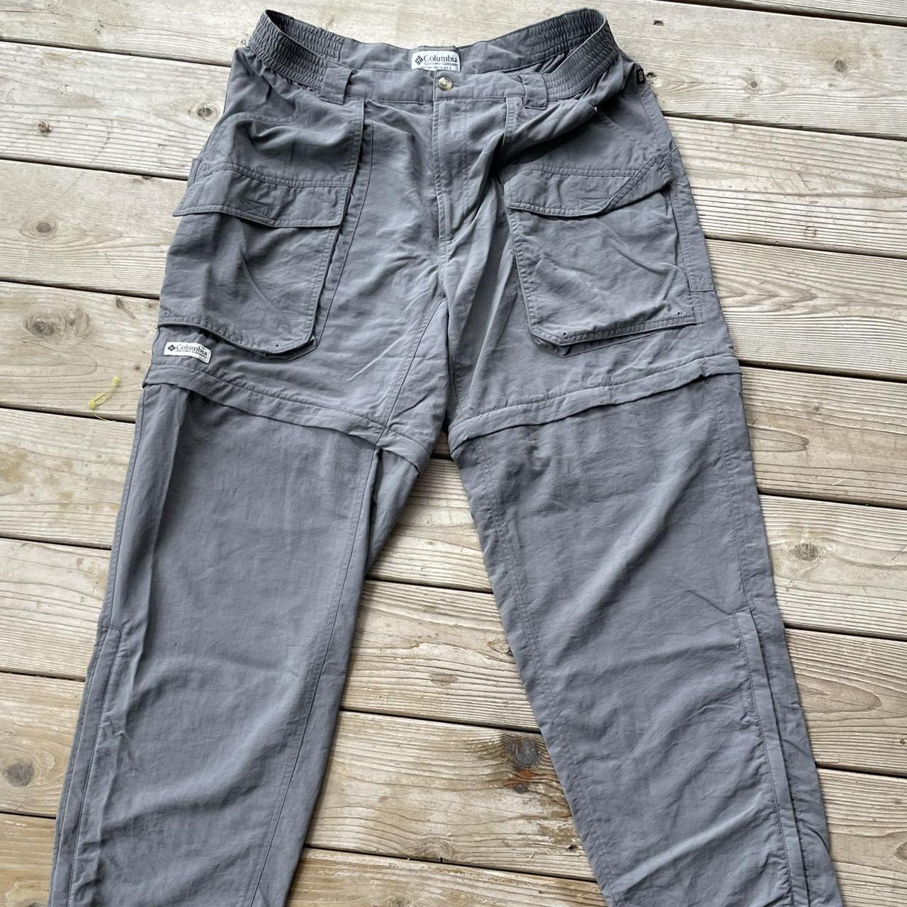 Columbia GRT Convertible Cargo Pants Size:... - Depop