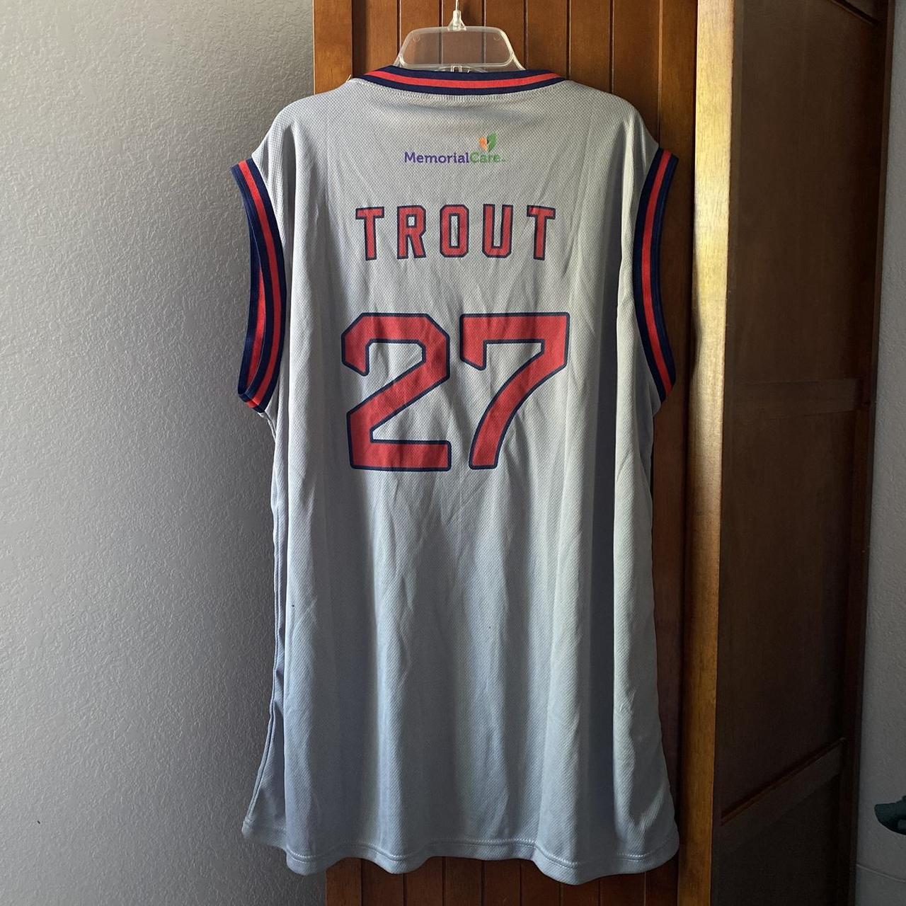 Mike Trout Los Angeles Angels Jersey - Depop