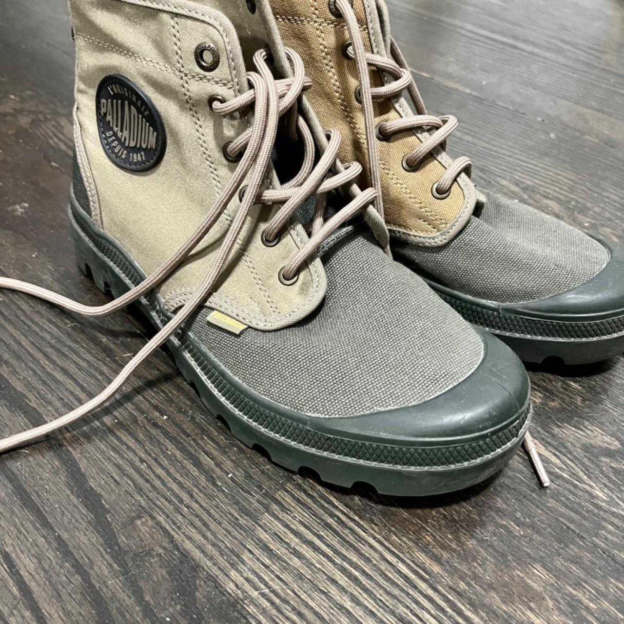 Grey palladium outlet boots